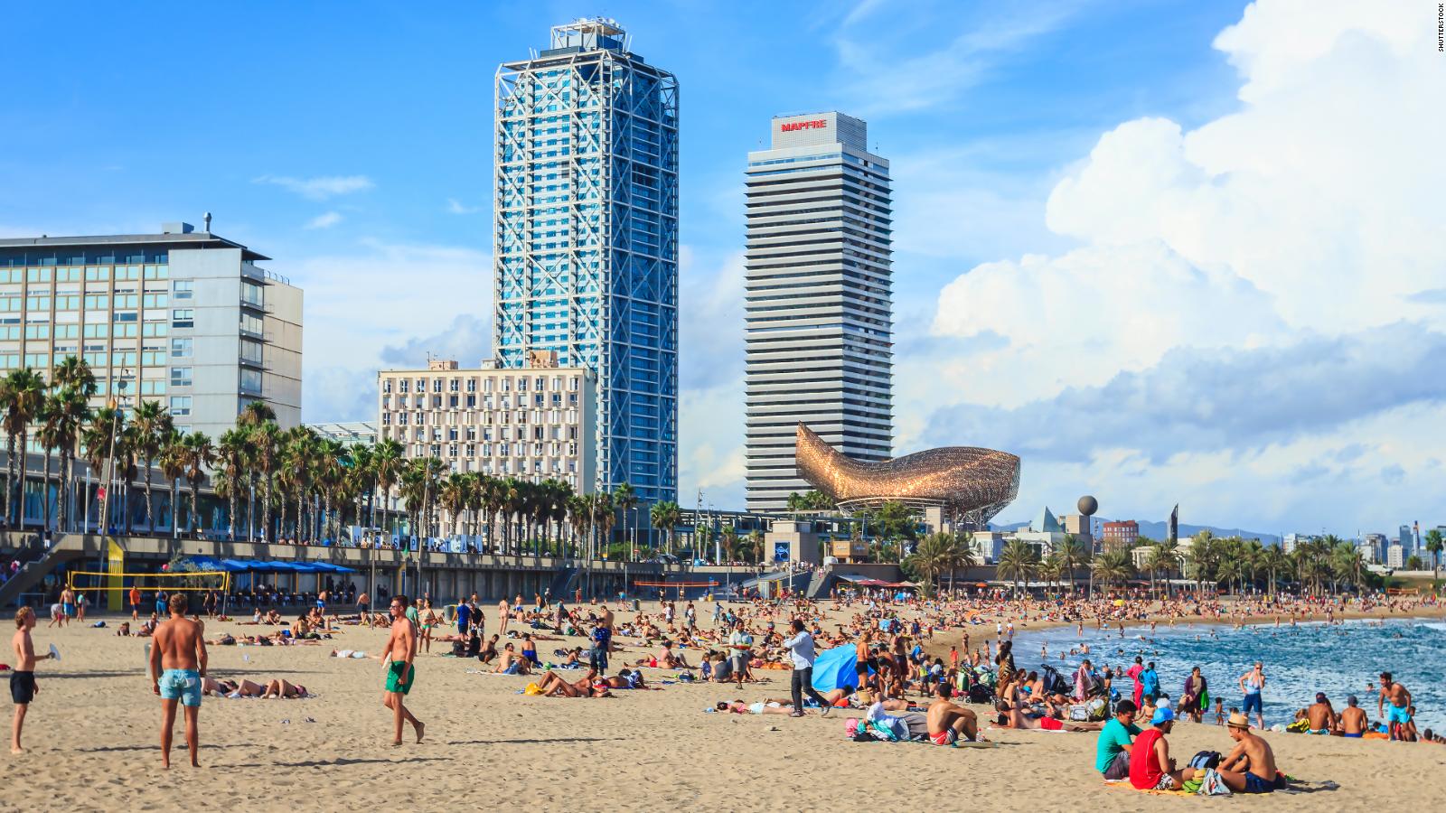 Pictures Of Barcelona Beach Wallpapers