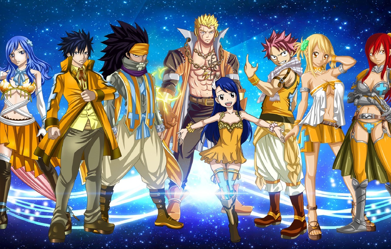 Pictures Of Fairy Tail Characters Wallpapers