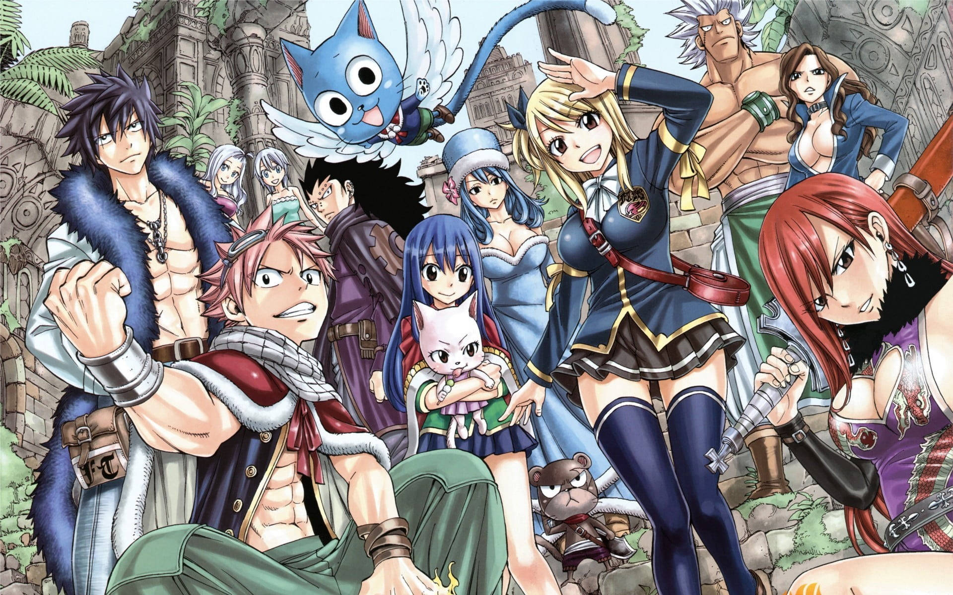 Pictures Of Fairy Tail Characters Wallpapers