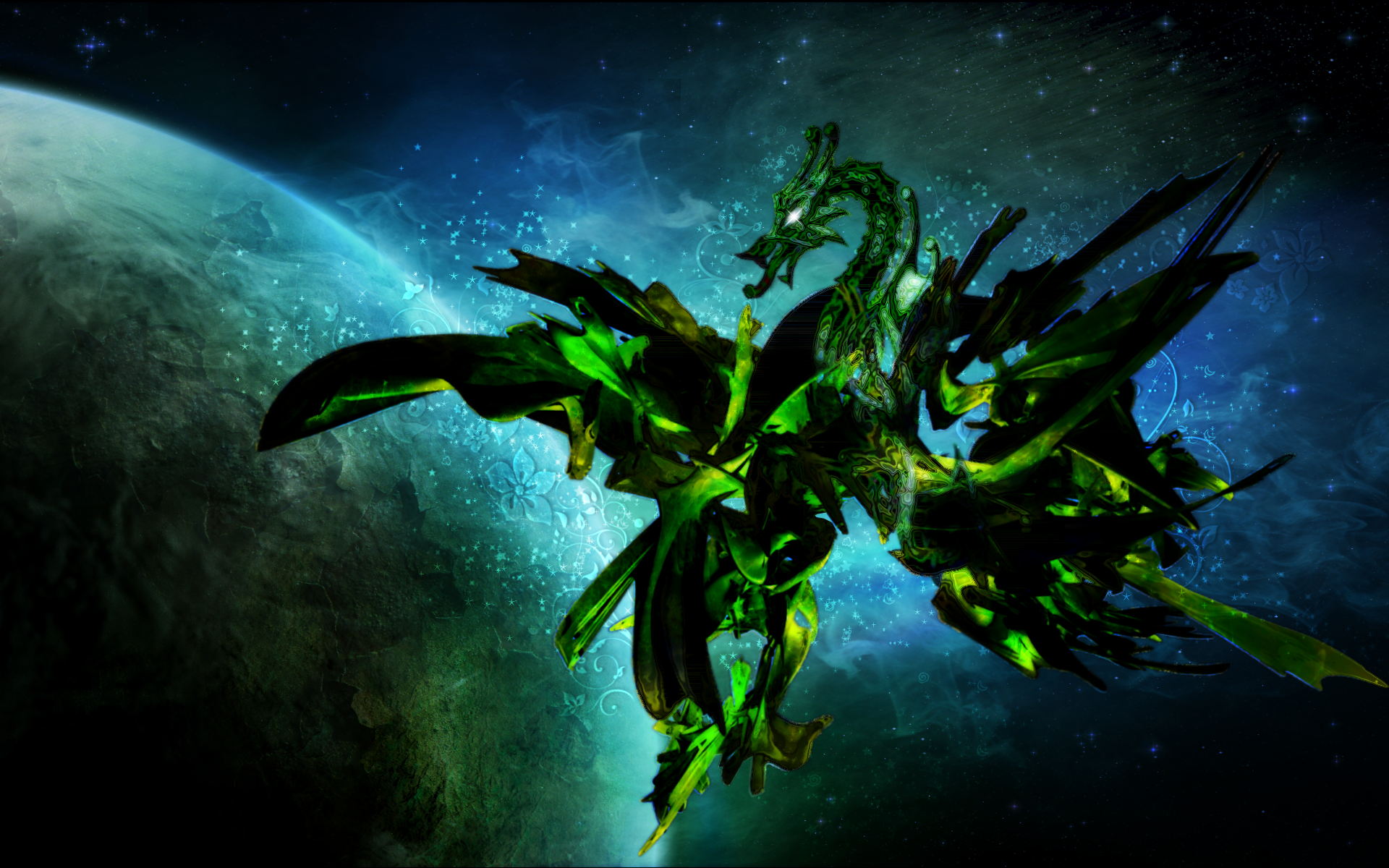 Pictures Of Green Dragons Wallpapers