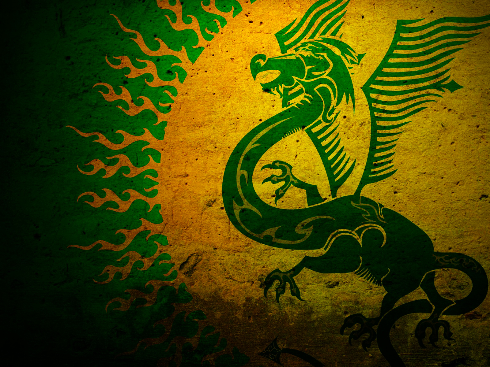 Pictures Of Green Dragons Wallpapers