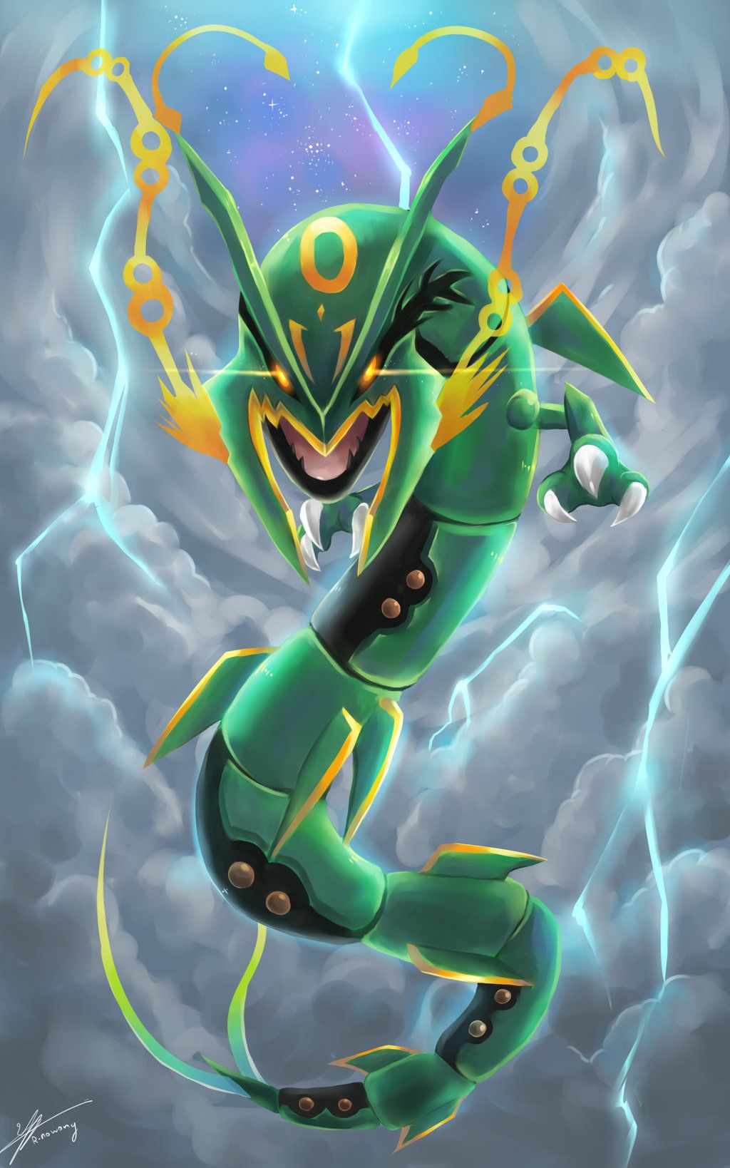 Pictures Of Mega Rayquaza Card Wallpapers