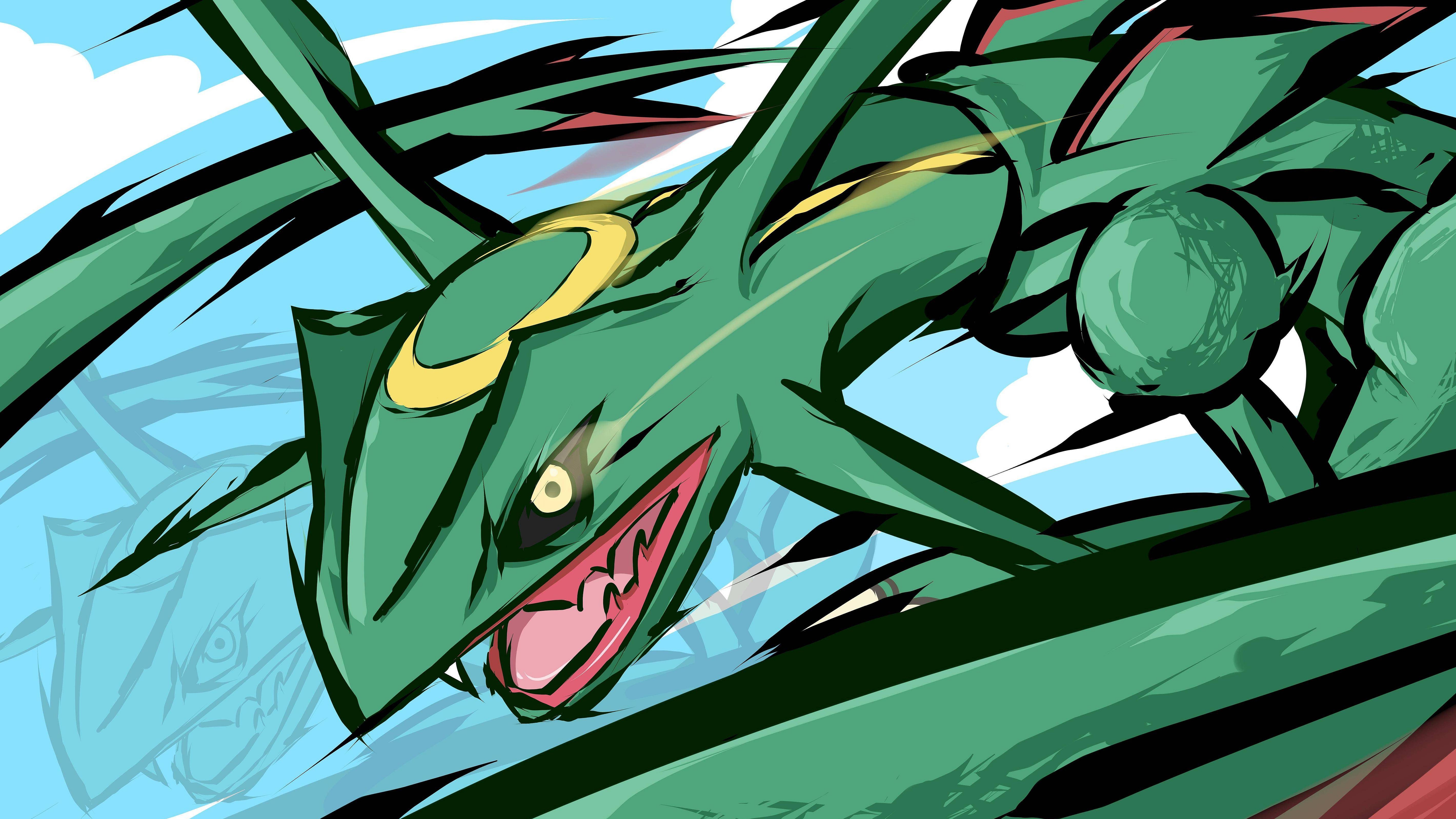 Pictures Of Mega Rayquaza Card Wallpapers