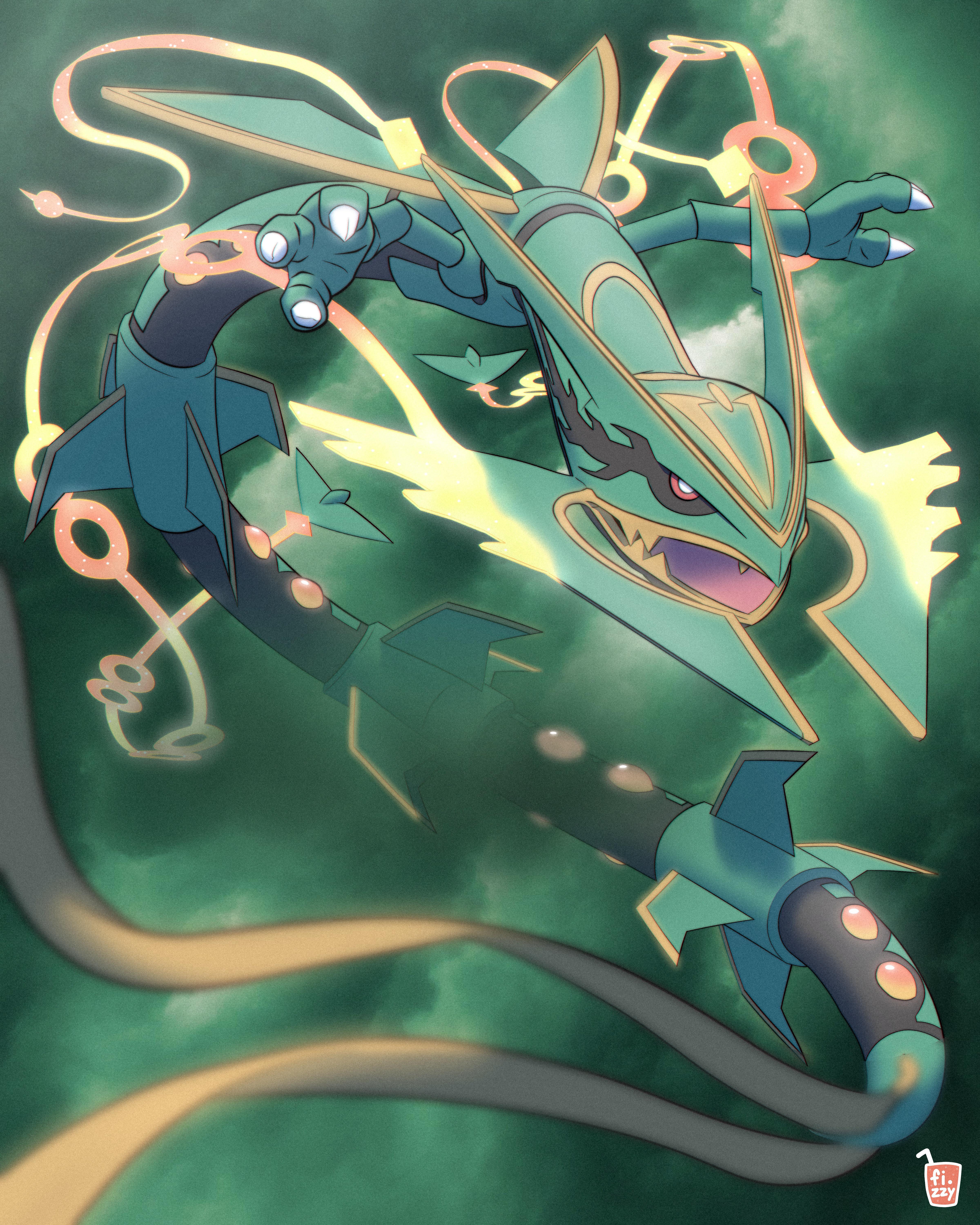 Pictures Of Mega Rayquaza Card Wallpapers