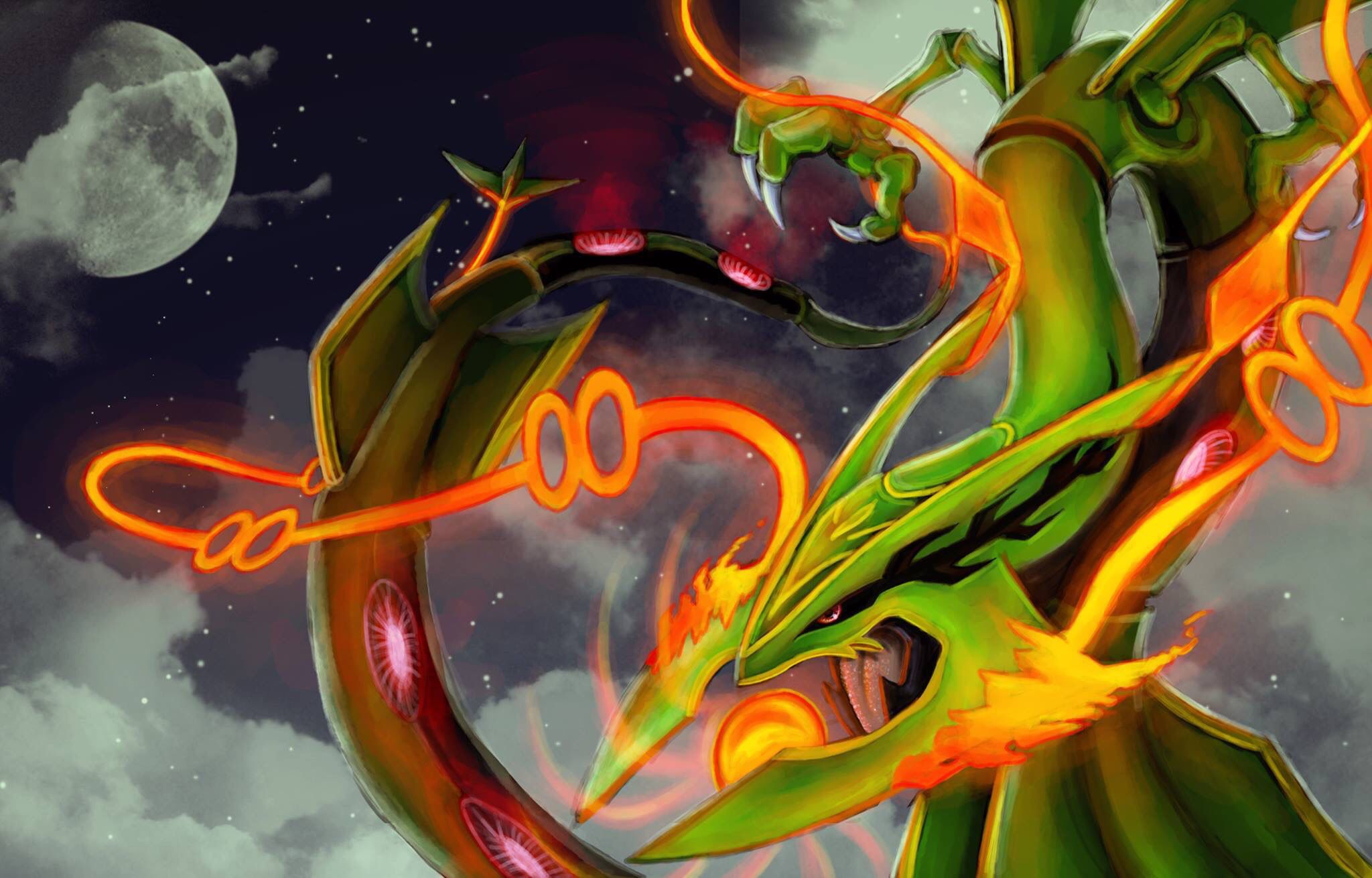 Pictures Of Mega Rayquaza Card Wallpapers