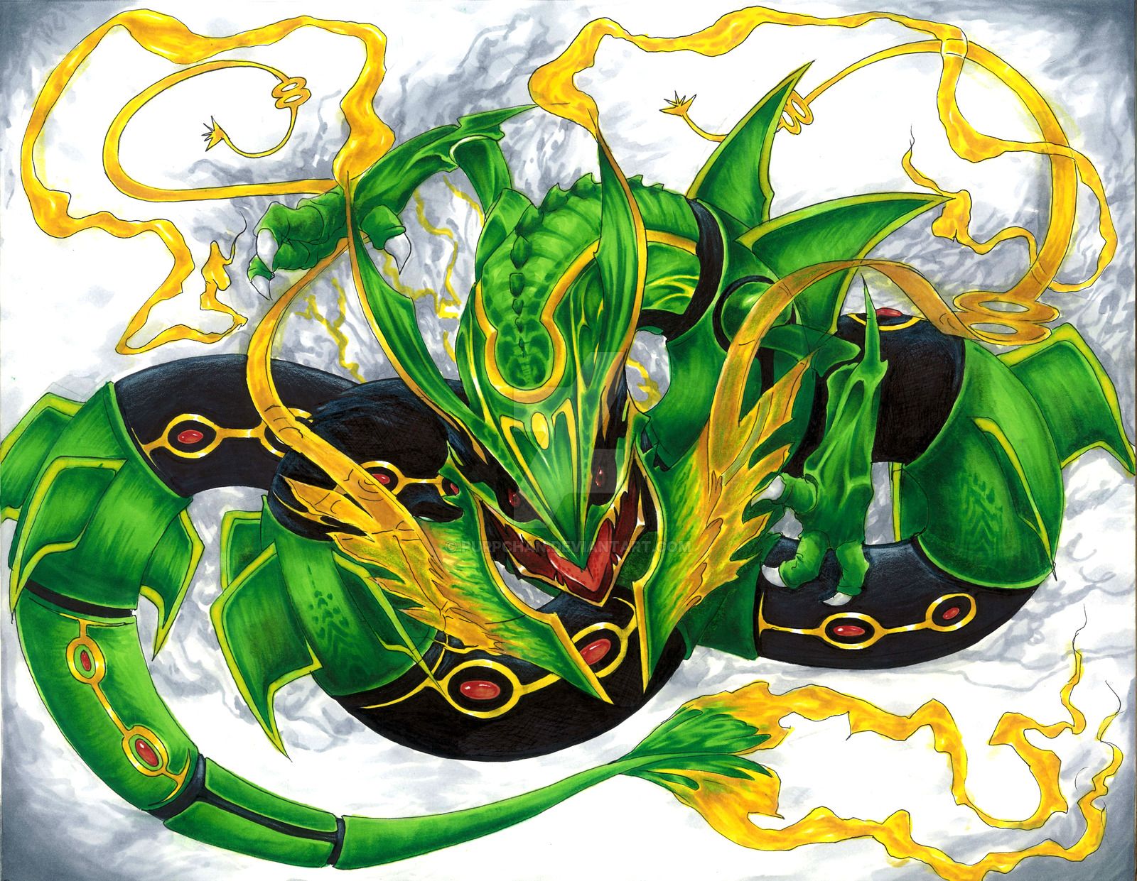 Pictures Of Mega Rayquaza Card Wallpapers