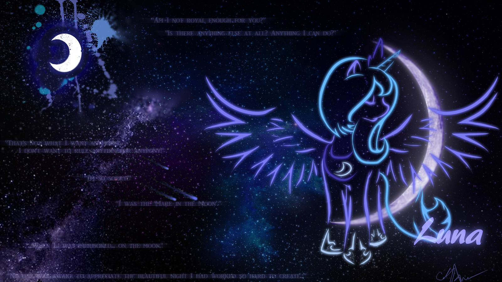 Pictures Of Princess Luna Wallpapers