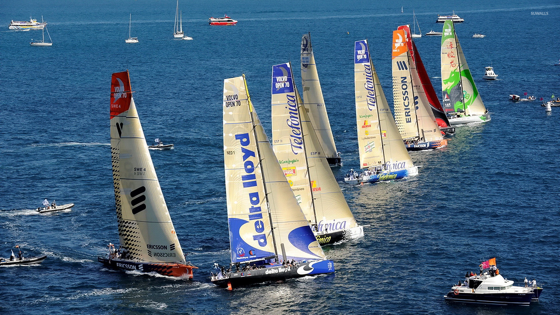 Pictures Of Racing Sailboats Wallpapers