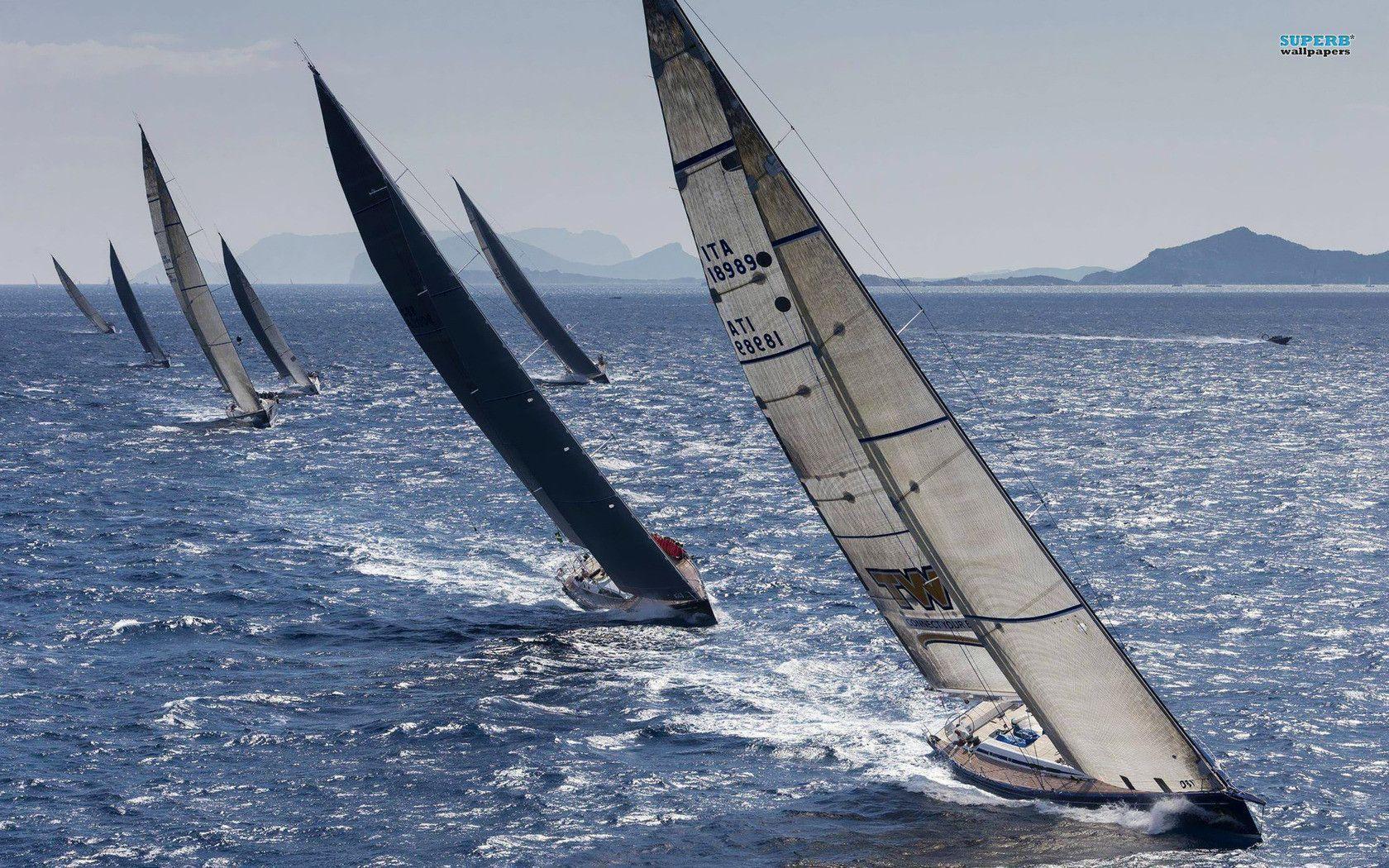 Pictures Of Racing Sailboats Wallpapers