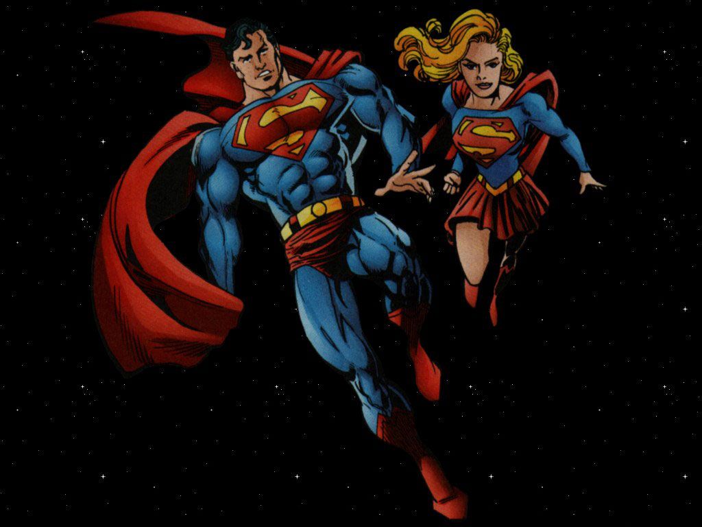 Pictures Of Superman And Supergirl Wallpapers