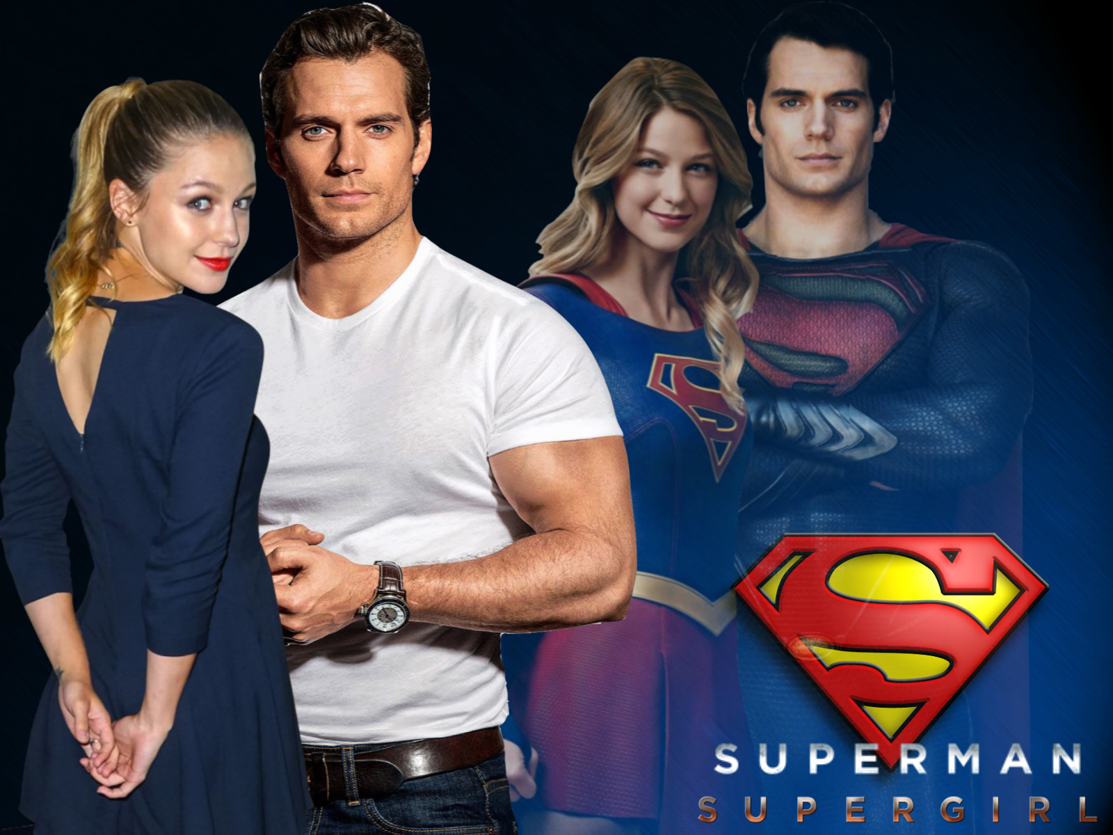 Pictures Of Superman And Supergirl Wallpapers