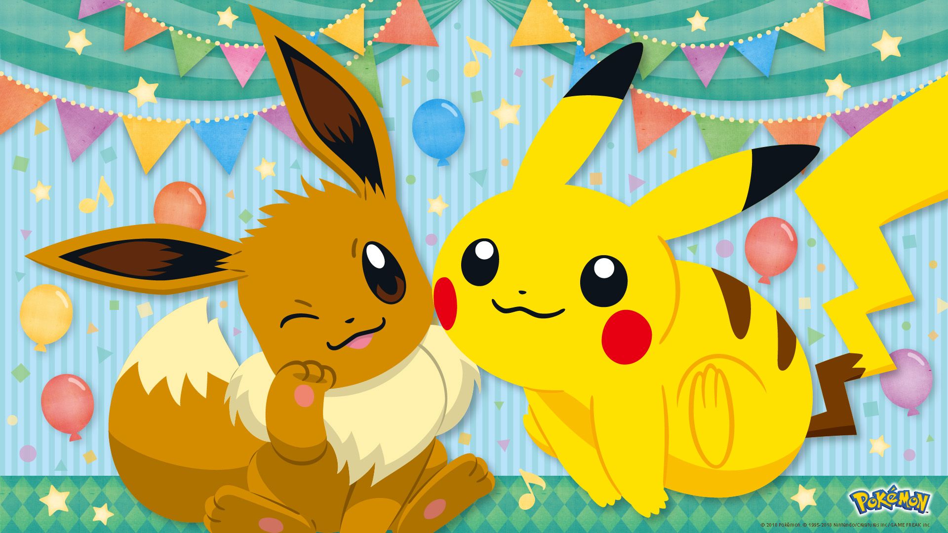 Pikachu And Eevee Wallpapers