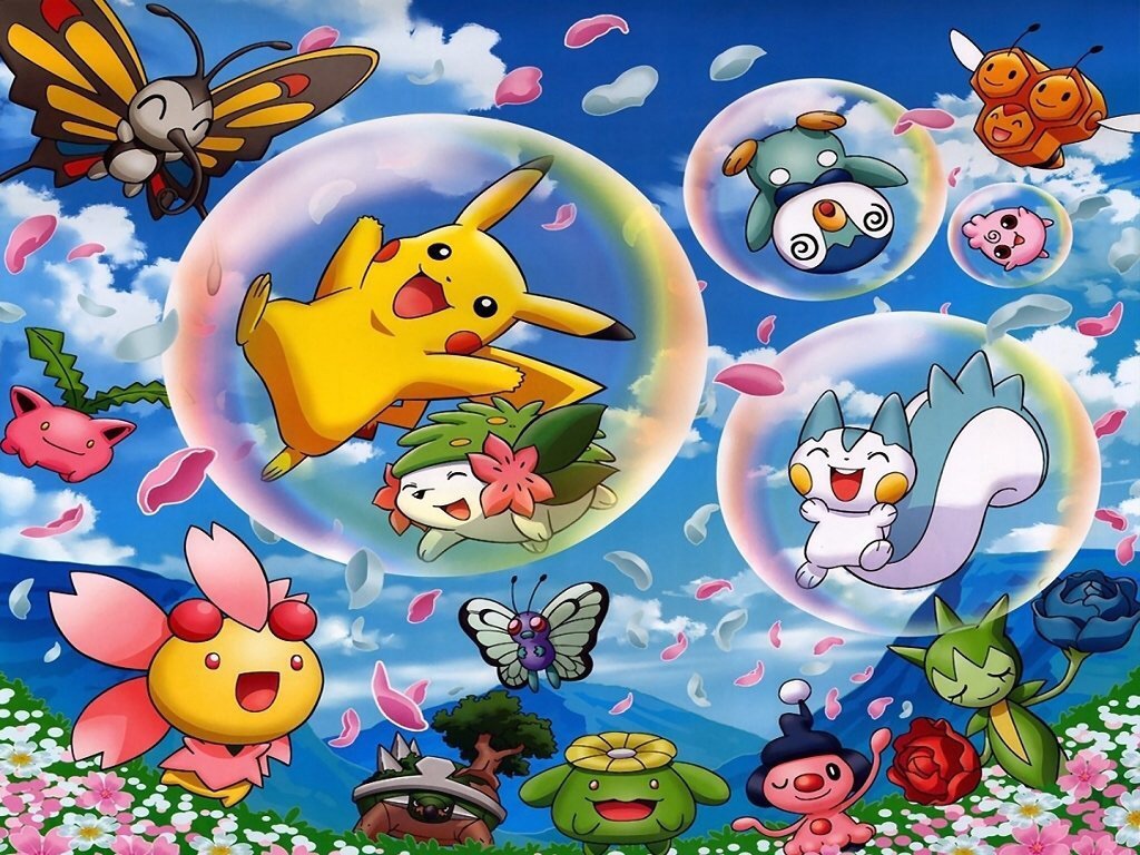 Pikachu And Friends Wallpapers