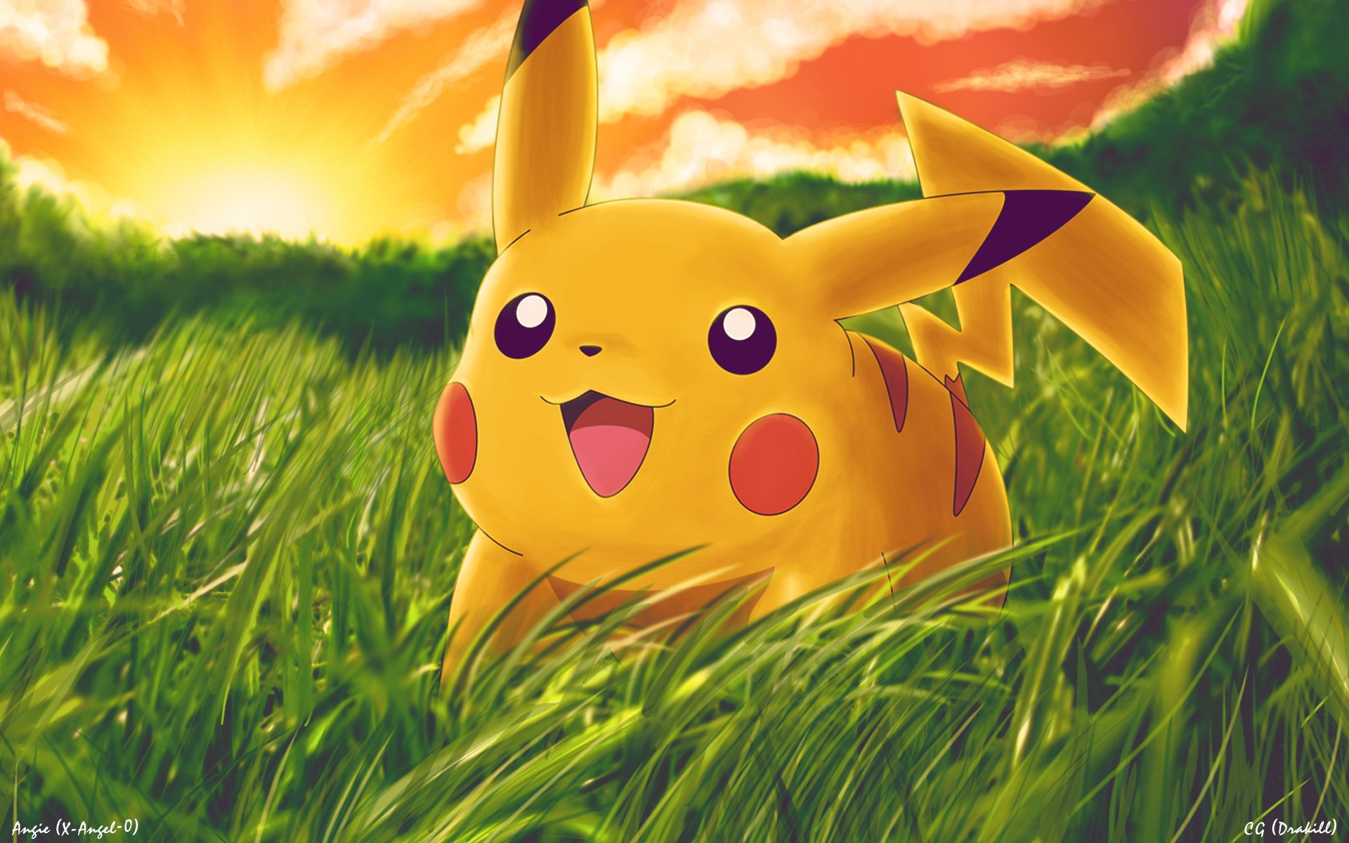 Pikachu Cute Chibi Wallpapers