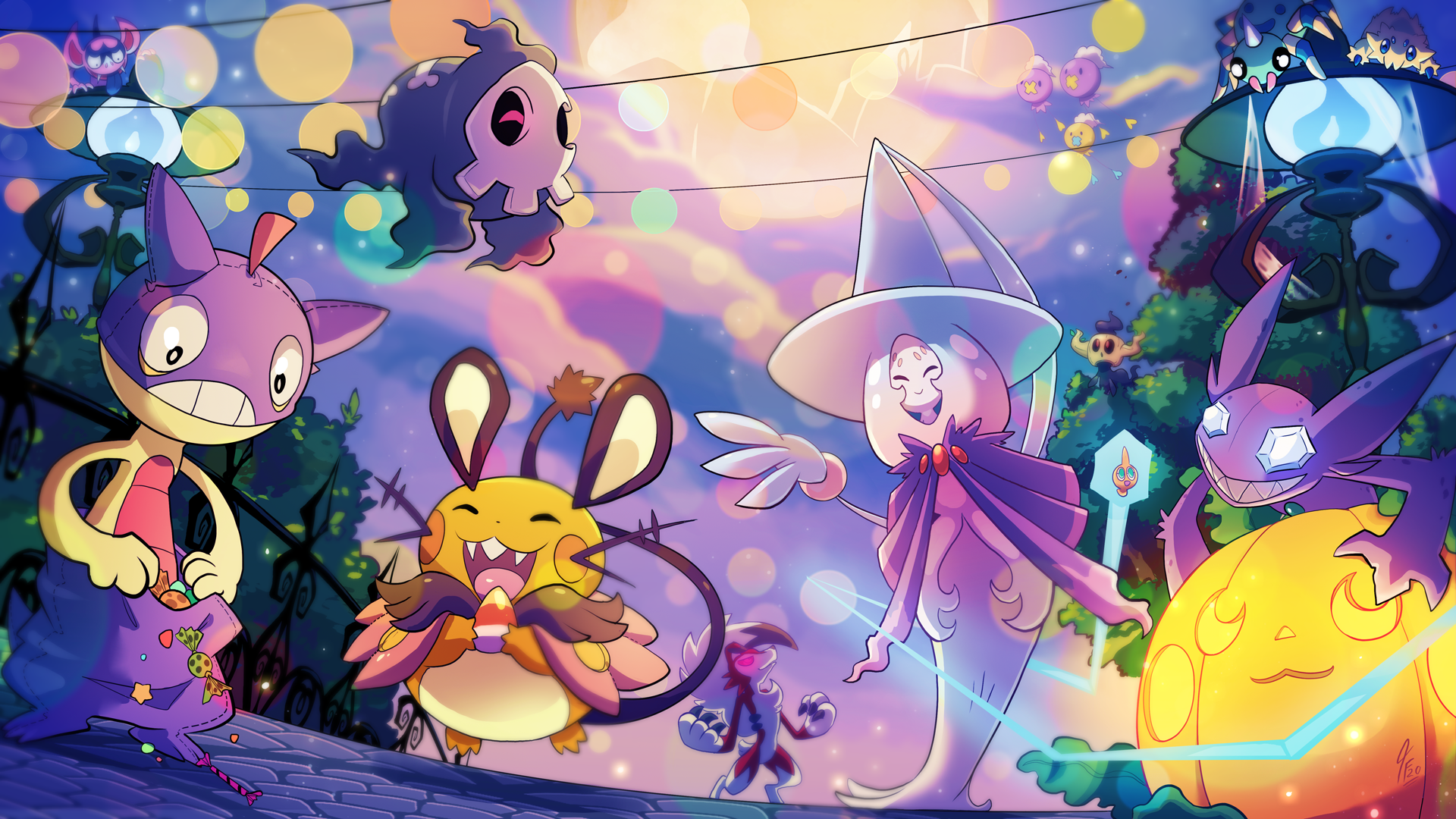 Pikachu Halloween Wallpapers