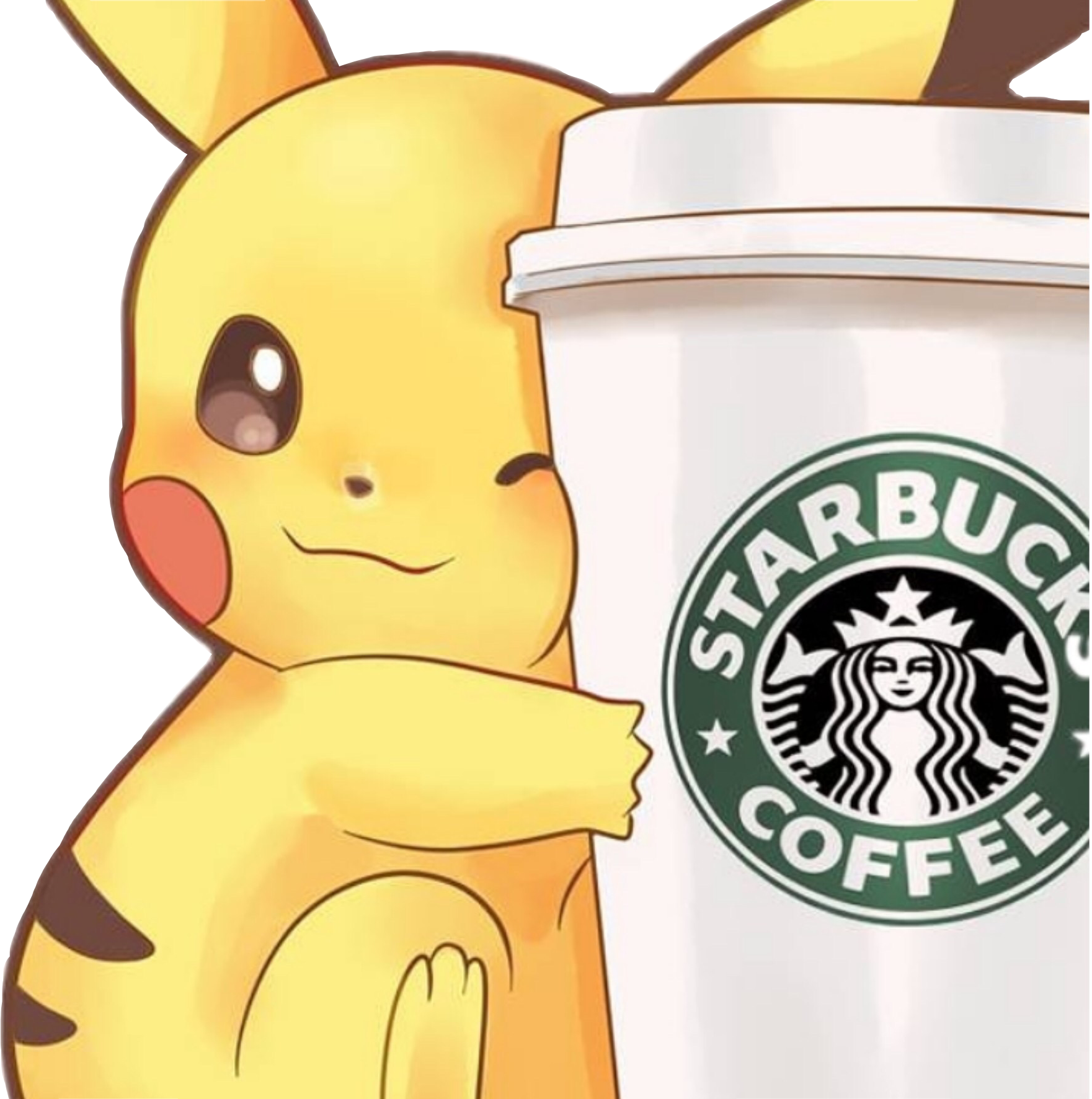 Pikachu Starbucks Wallpapers