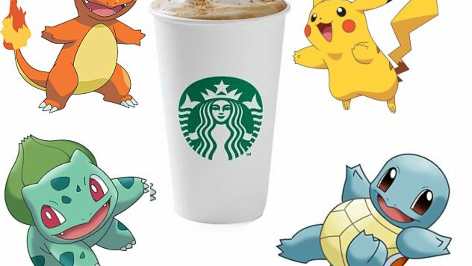 Pikachu Starbucks Wallpapers