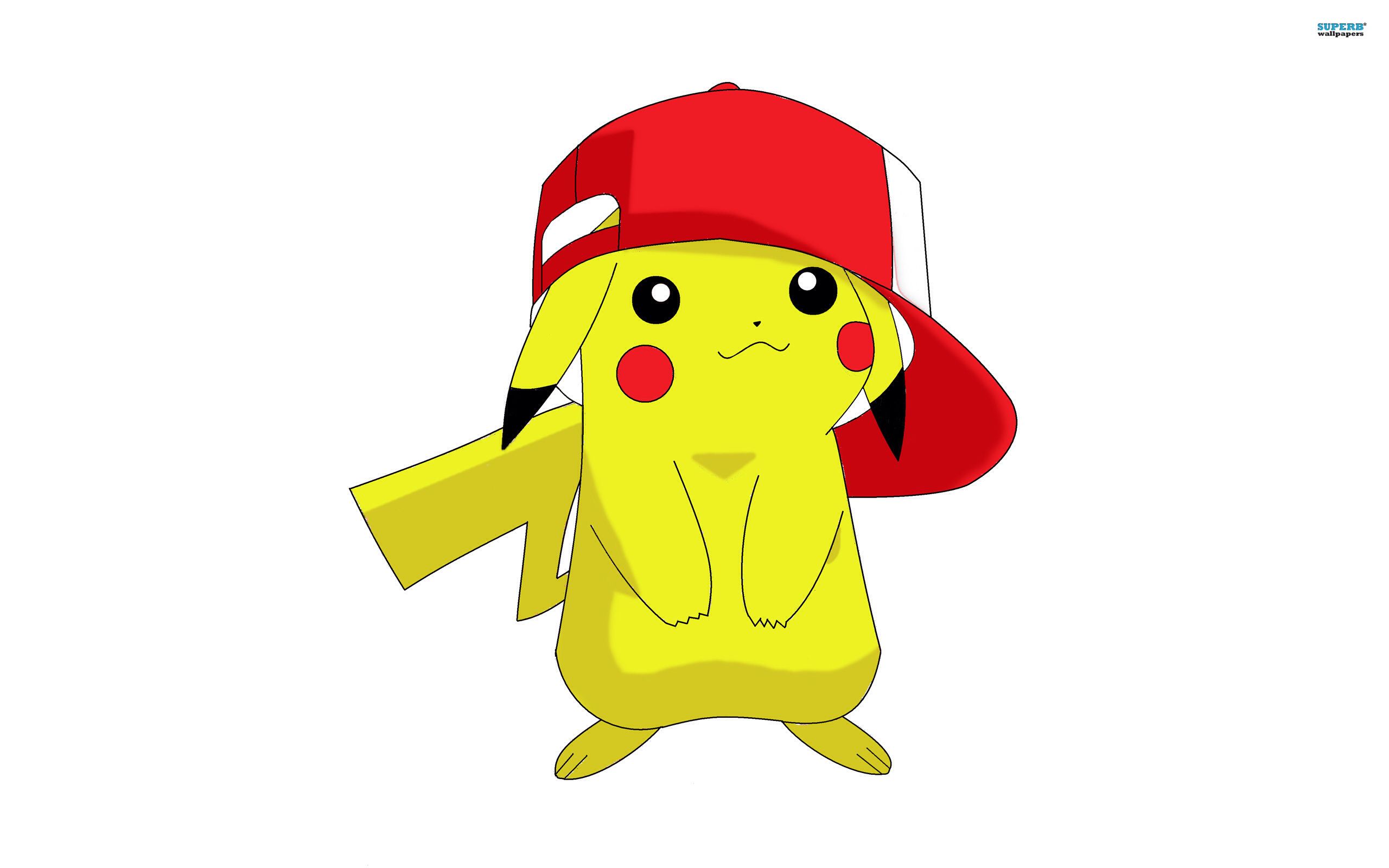 Pikachu Steals Ashs Hat Wallpapers