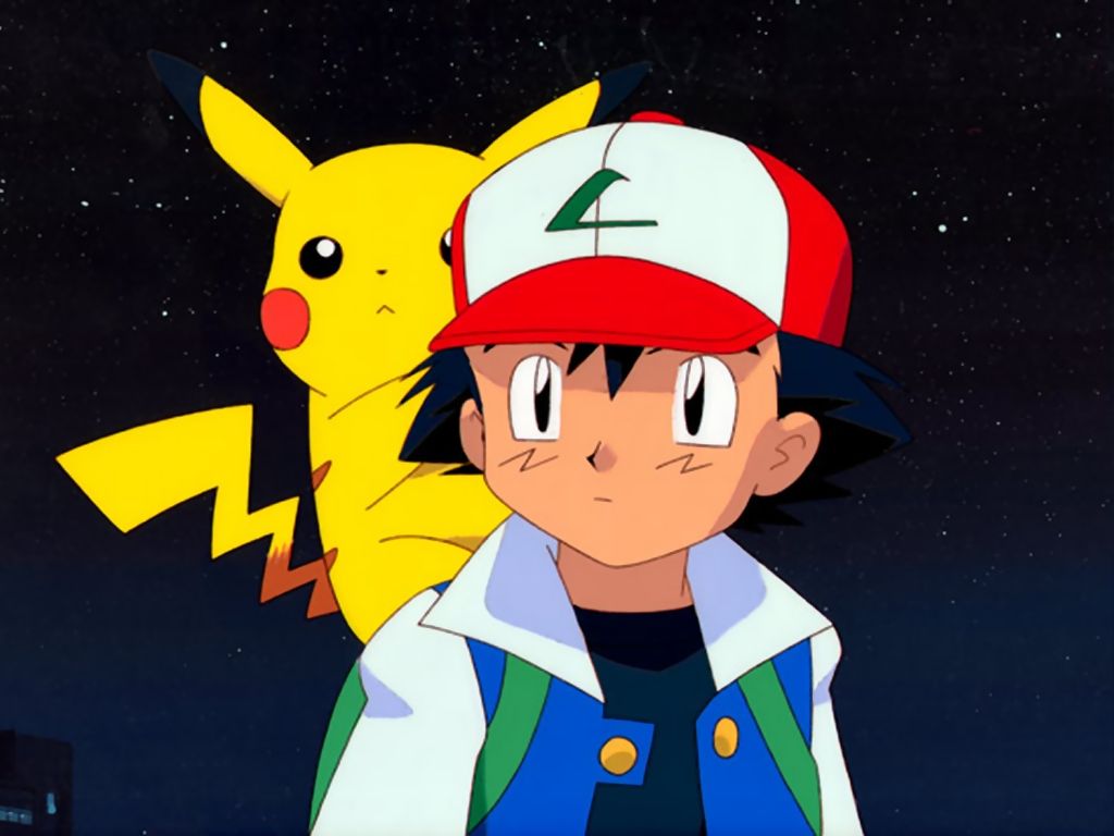 Pikachu Steals Ashs Hat Wallpapers