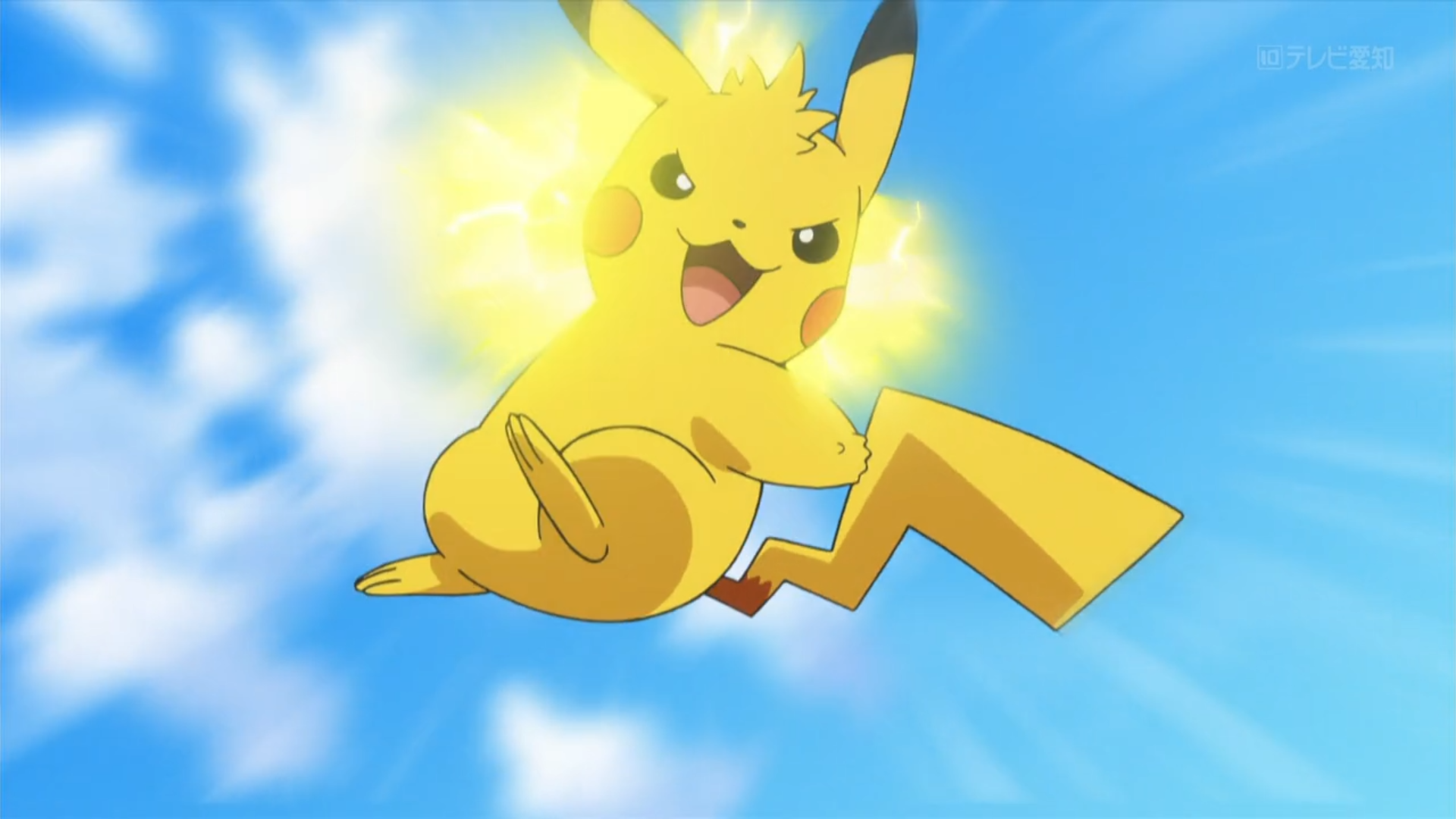 Pikachu Thunderbolt Wallpapers