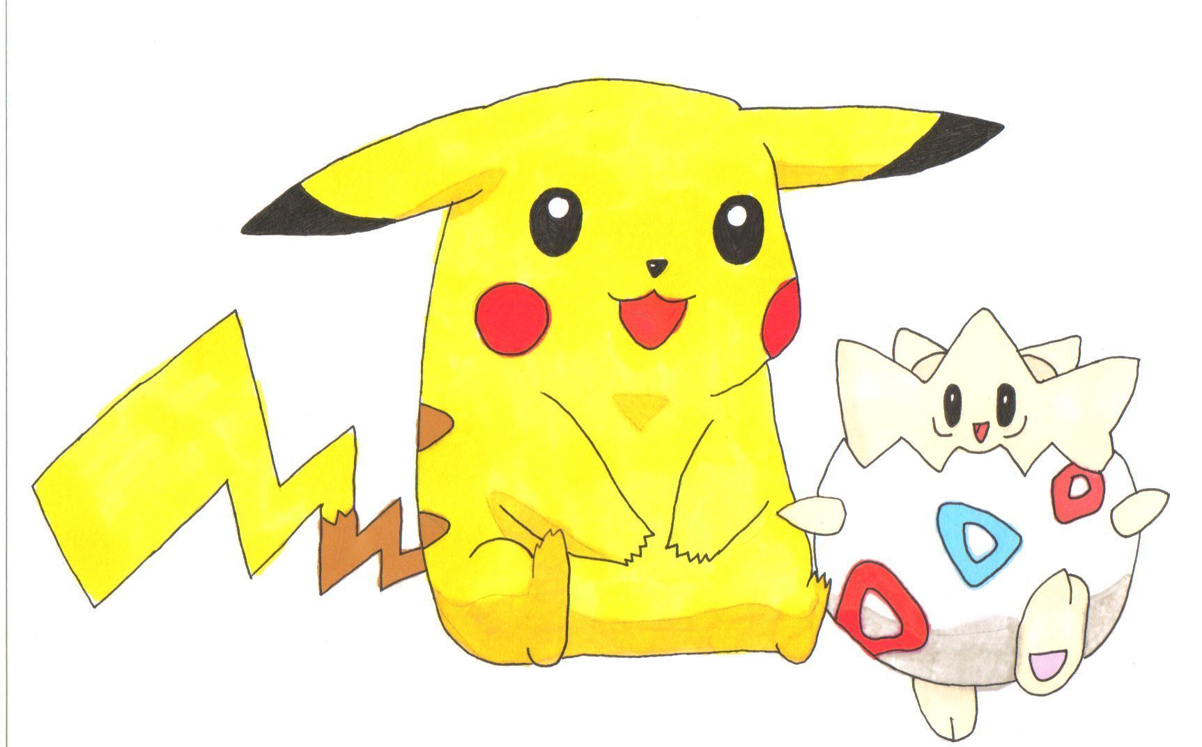 Pikachu Togepi Wallpapers