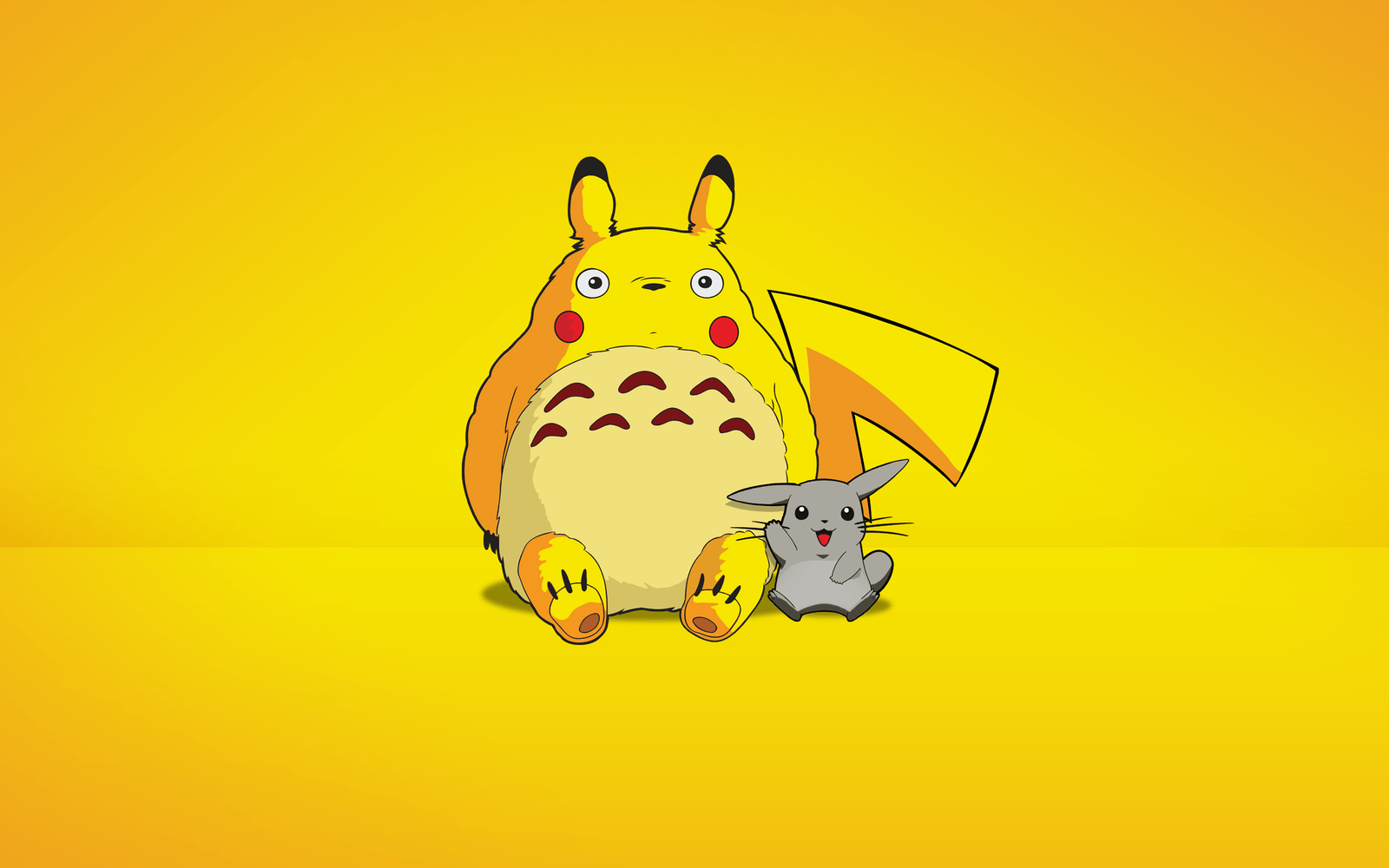 Pikachu Totoro Wallpapers