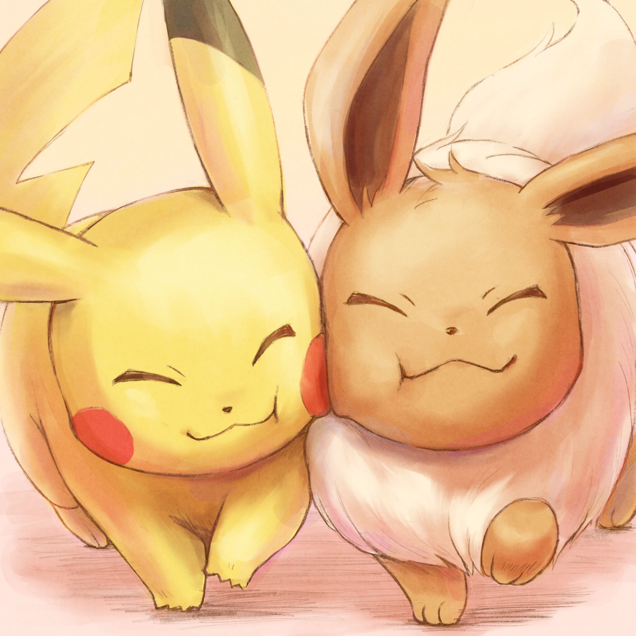 Pikachu X Eevee Wallpapers