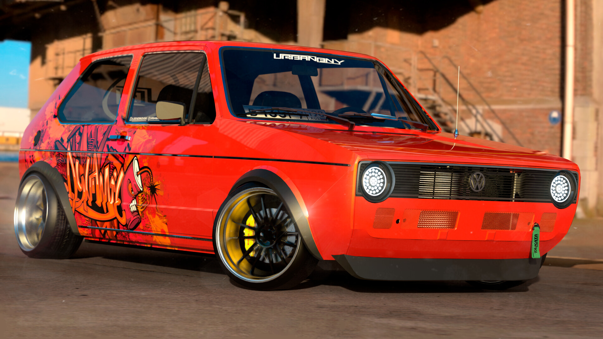 Pimped Golf Mk1 Images Wallpapers