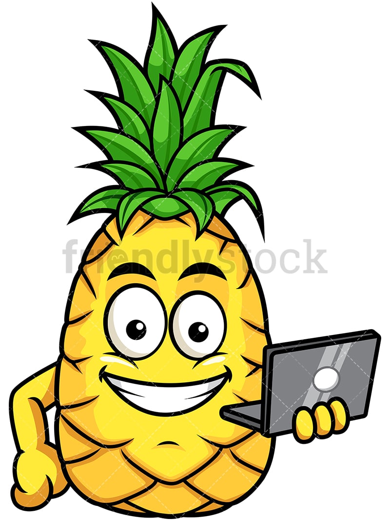 Pineapple Laptop Background