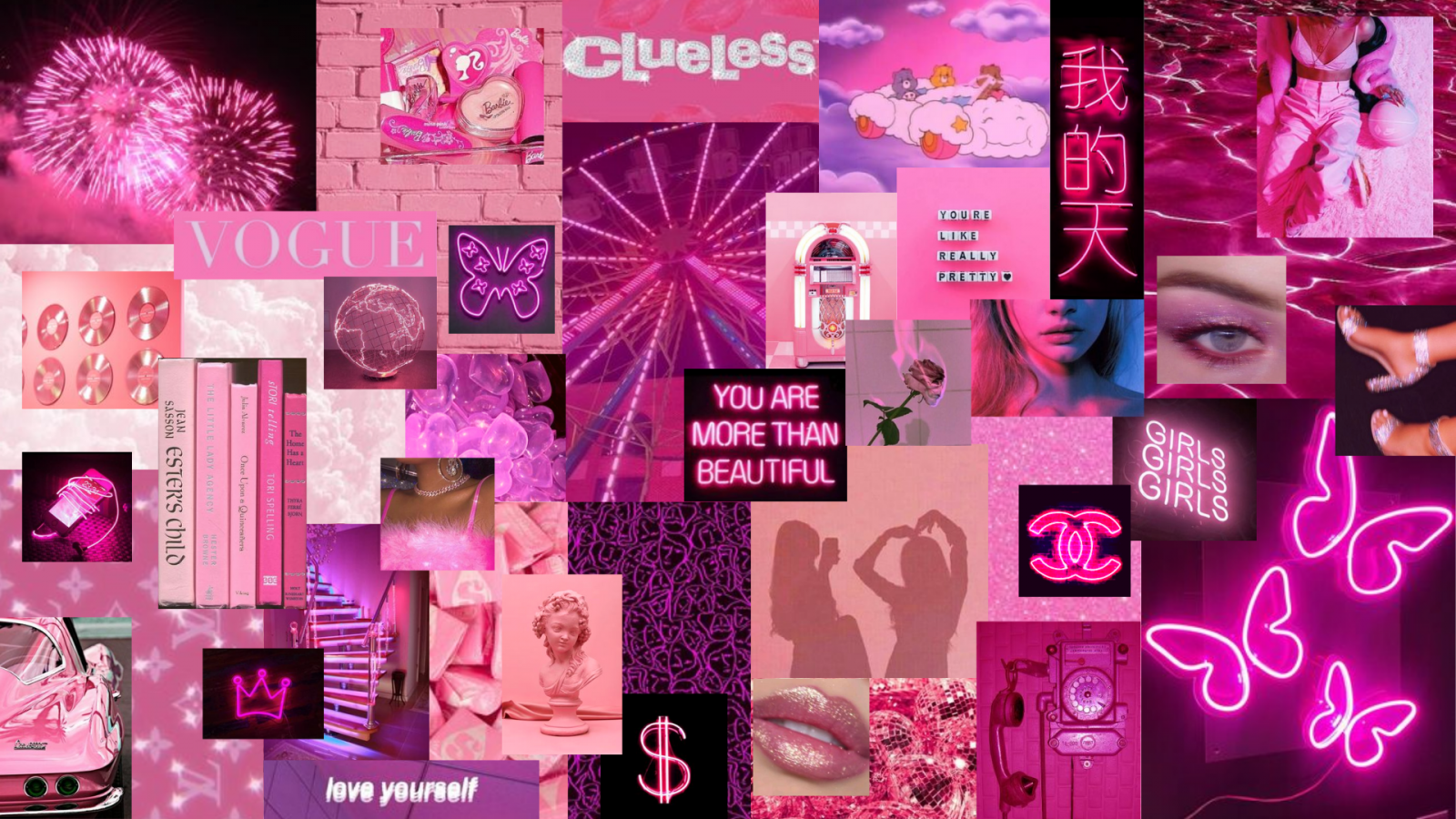 Pink Aesthetic Computer Wallpapers