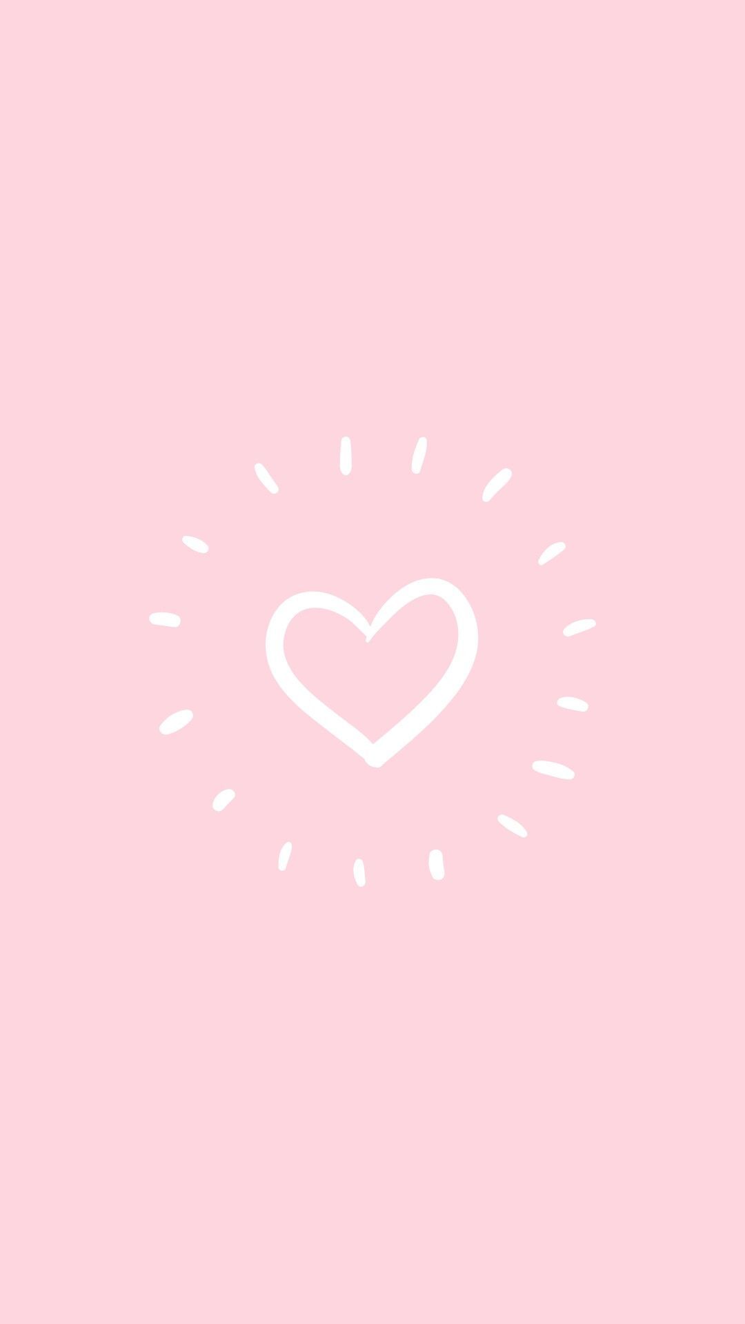 Pink Aesthetic Hearts Wallpapers