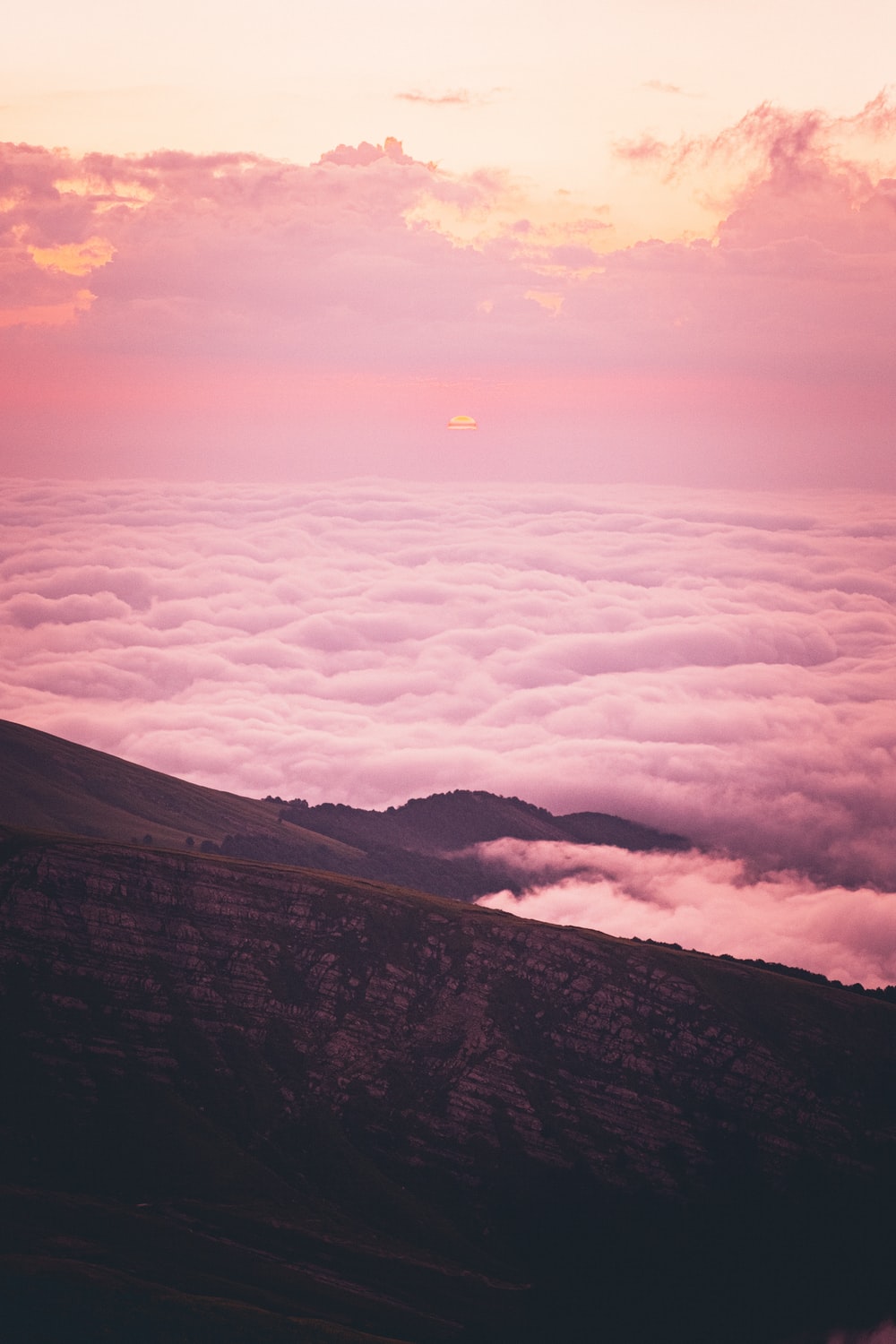 Pink Aesthetic Landscape Wallpapers