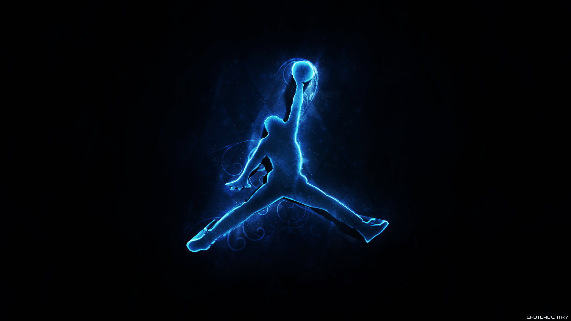 Pink Air Jordan Logo Wallpapers