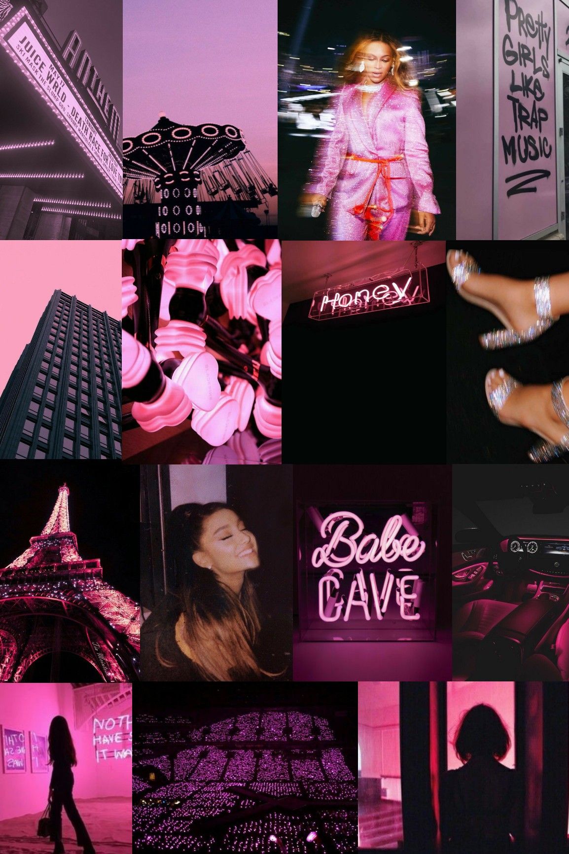 Pink And Black Aesthetic Wallpapers