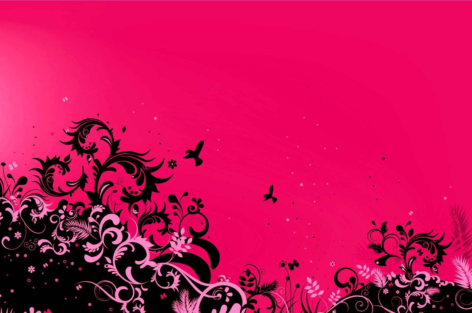 Pink And Black Backgrounds For Desktop