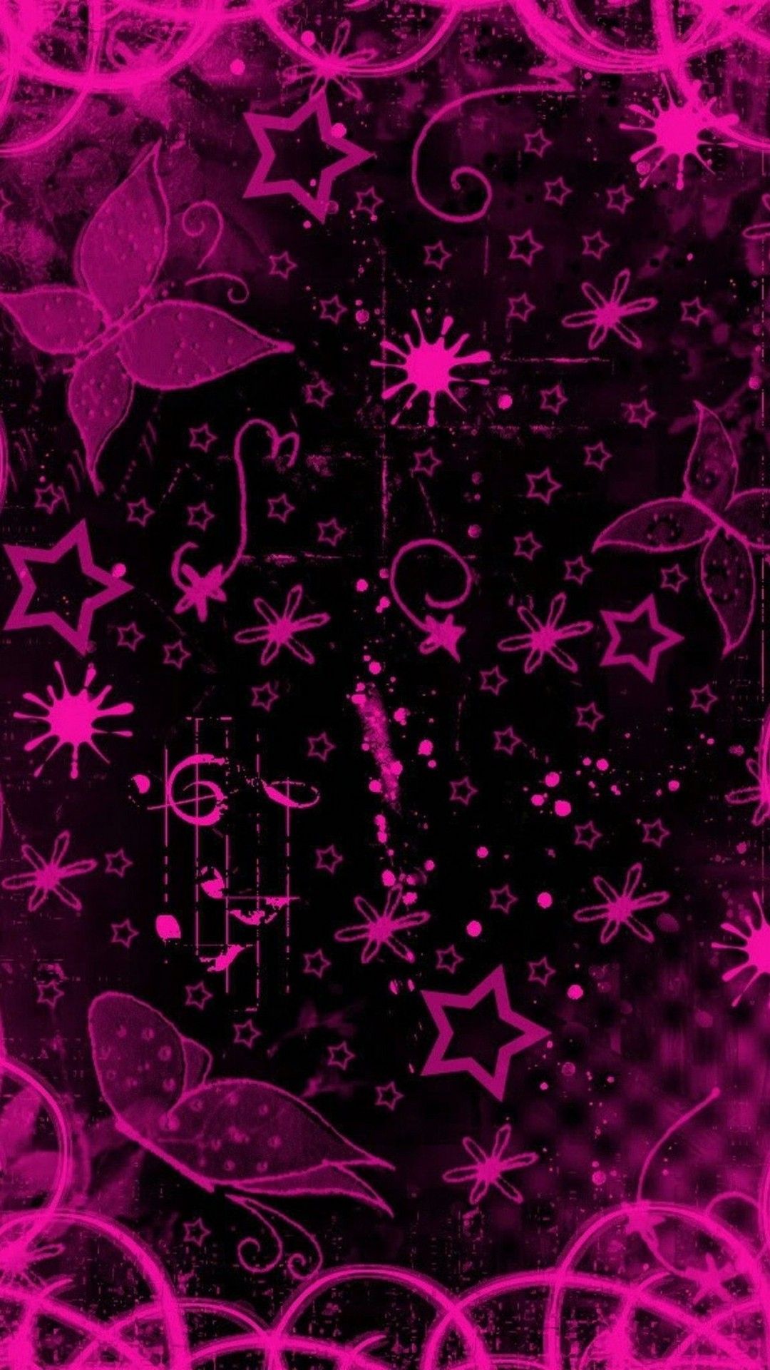 Pink And Black Wallpapers