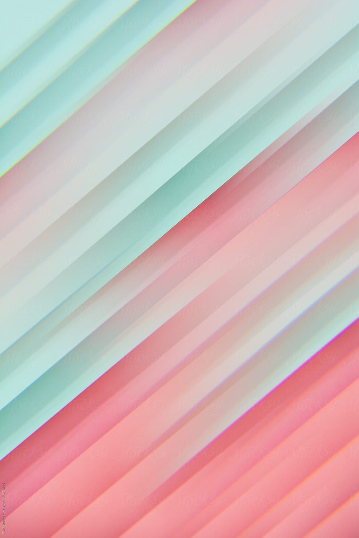 Pink And Blue Abstract Patch Wallpapers