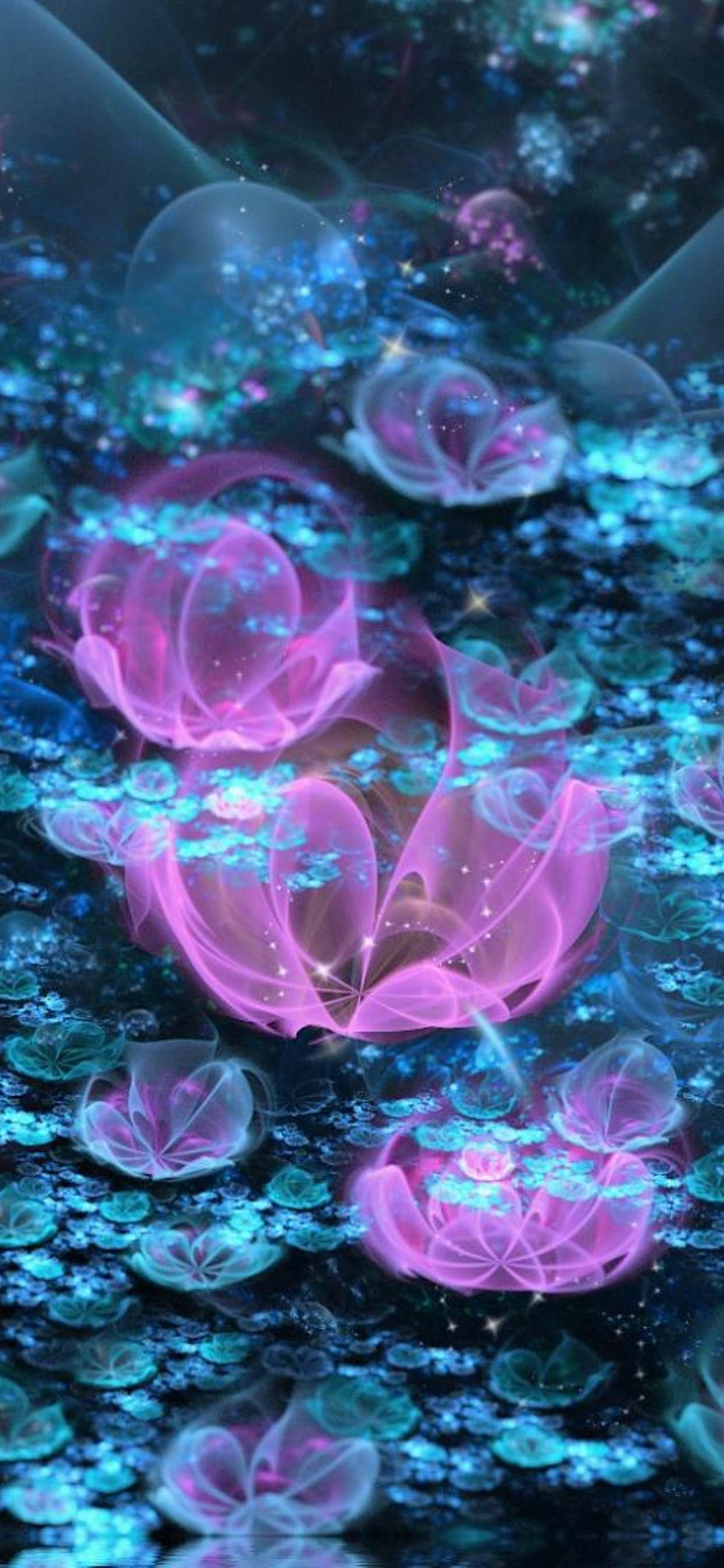 Pink And Blue Abstract Wallpapers