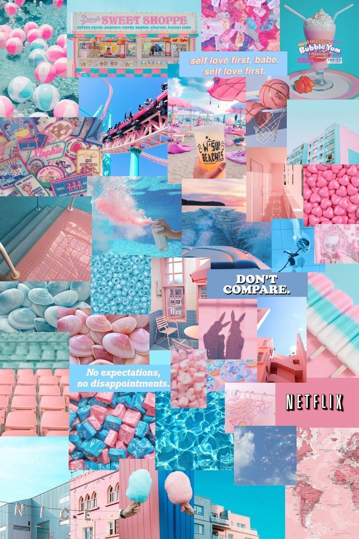 Pink And Blue Aesthetic Wallpapers