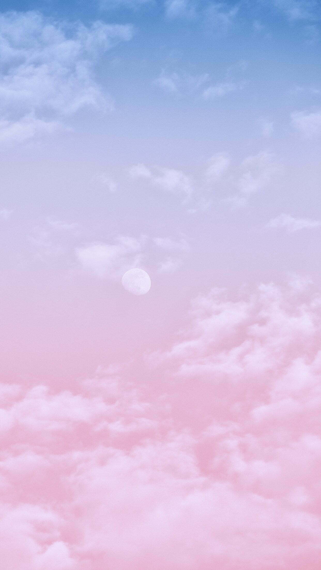 Pink And Blue Clouds Wallpapers