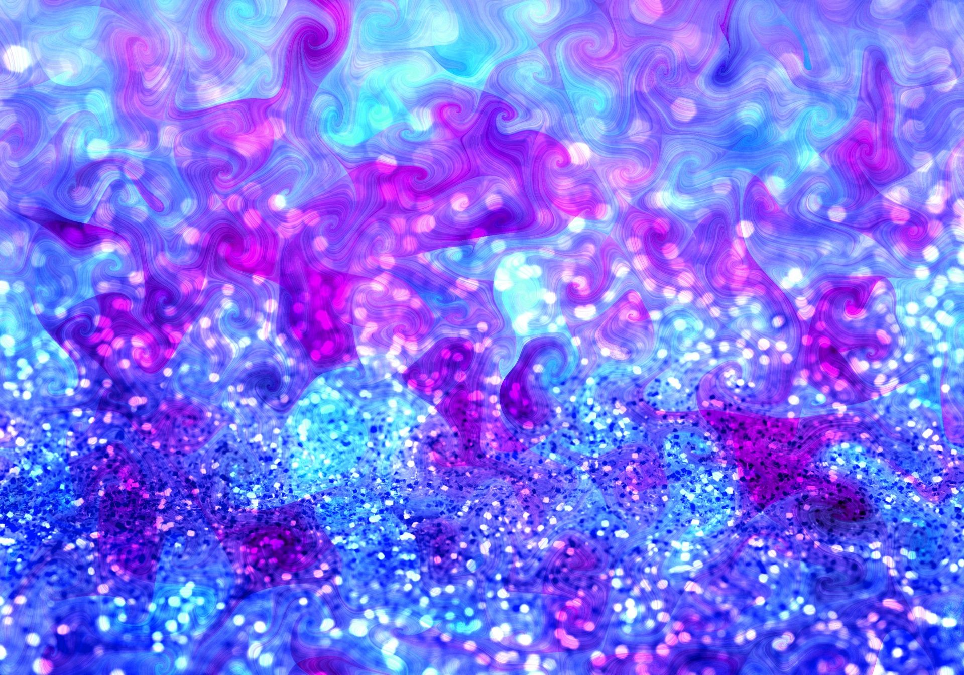 Pink And Blue Glitter Wallpapers