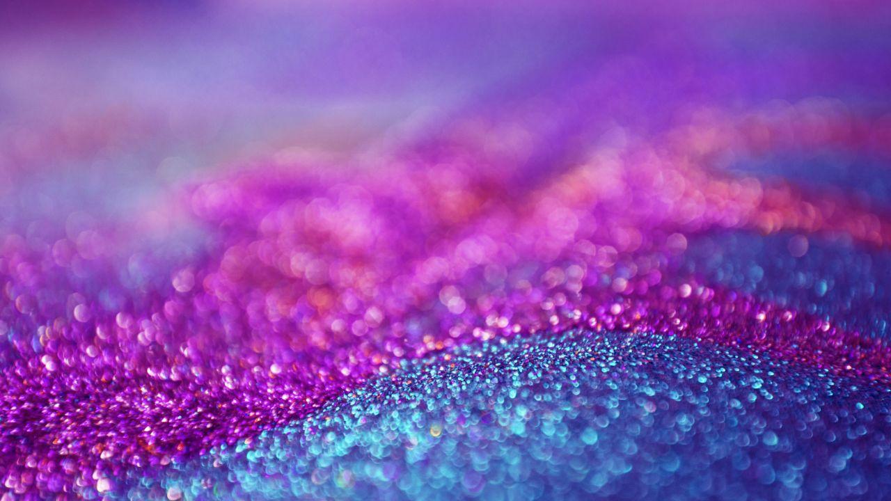 Pink And Blue Glitter Wallpapers