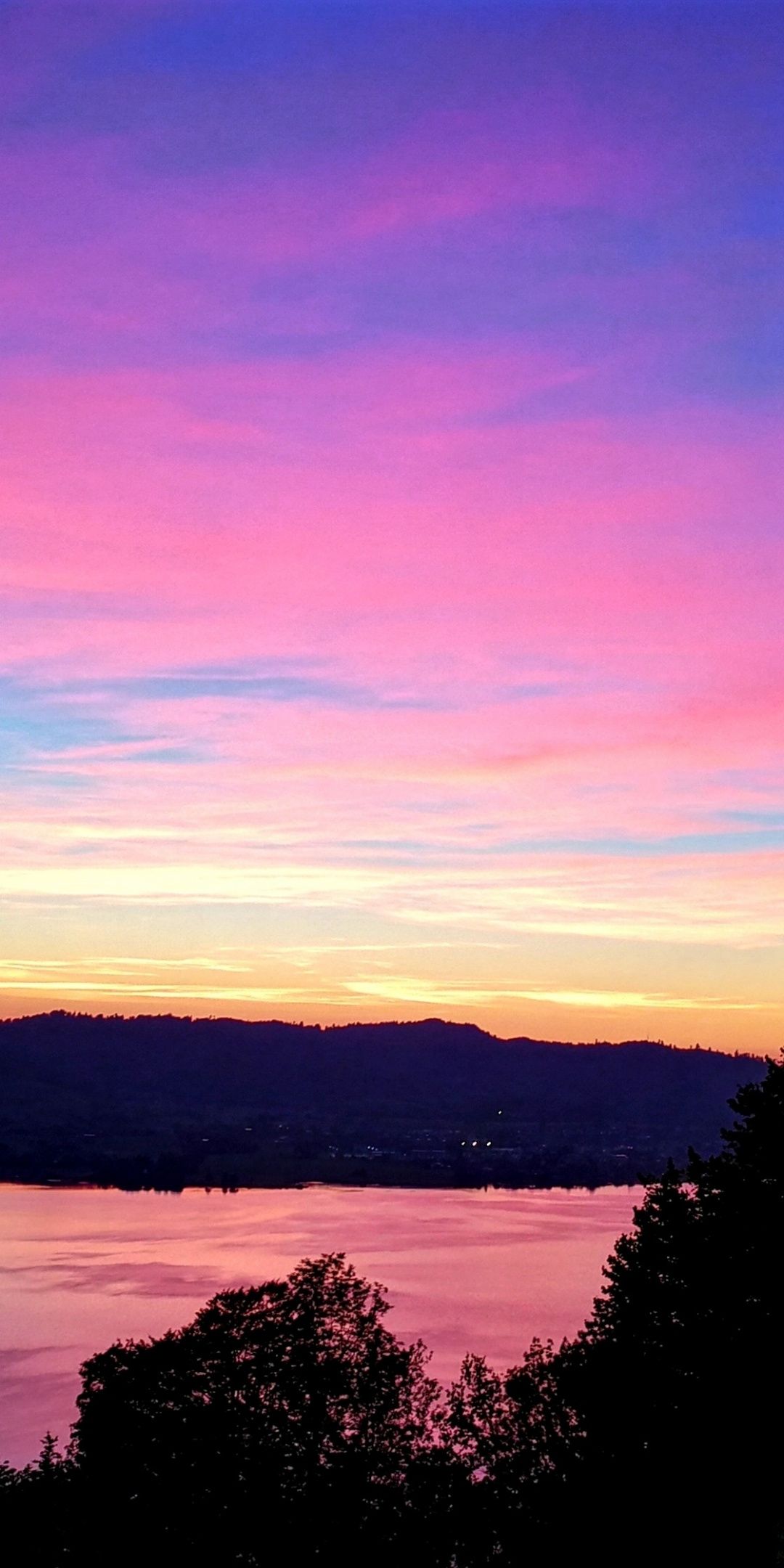 Pink And Blue Sunset Wallpapers