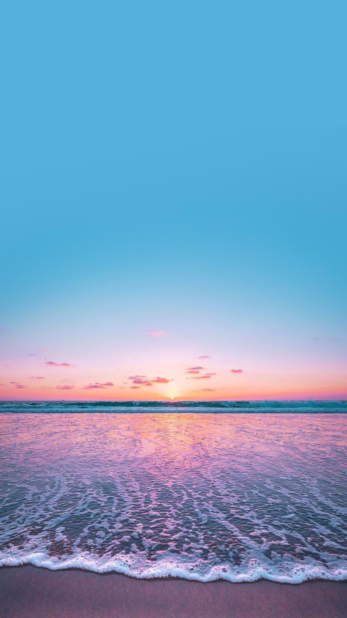 Pink And Blue Sunset Wallpapers