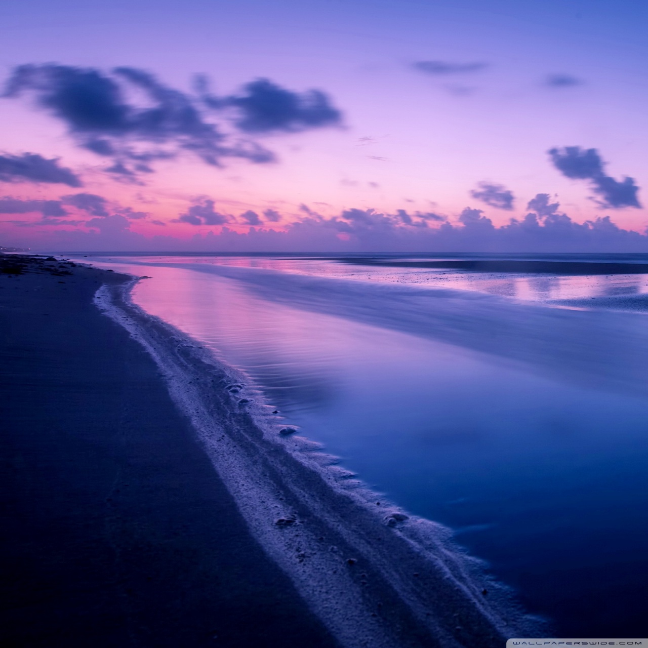 Pink And Blue Sunset Wallpapers