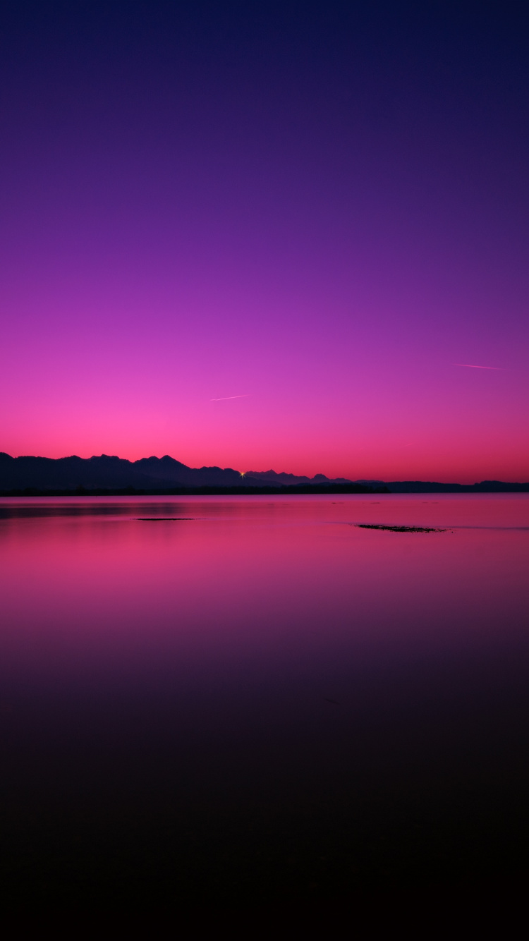 Pink And Blue Sunset Wallpapers