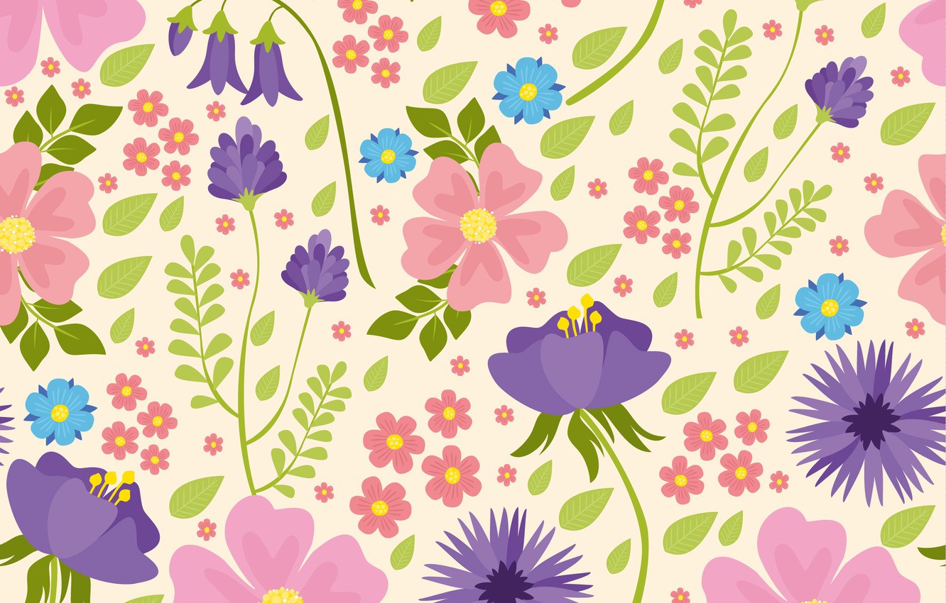 Pink And Purple Flower Wallpapers