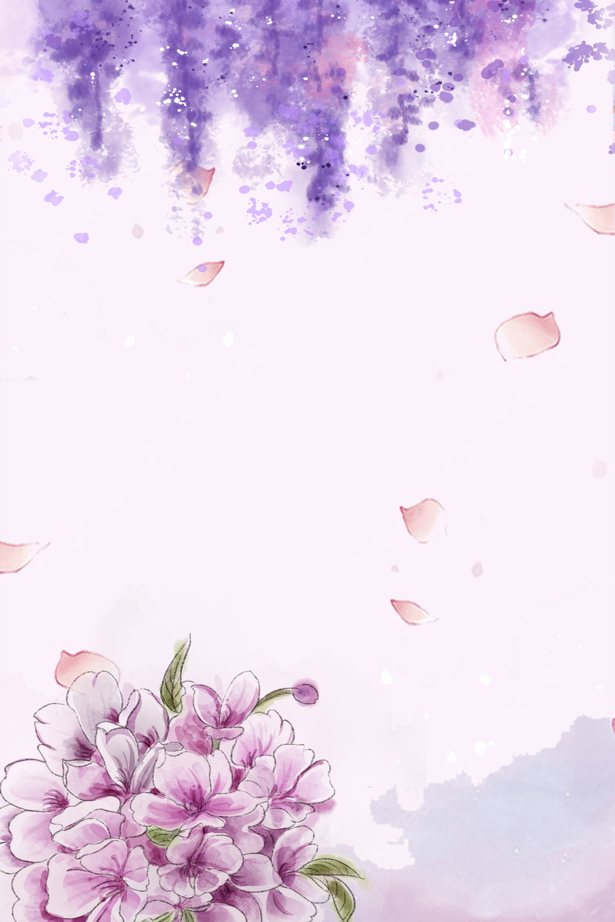 Pink And Purple Flower Wallpapers