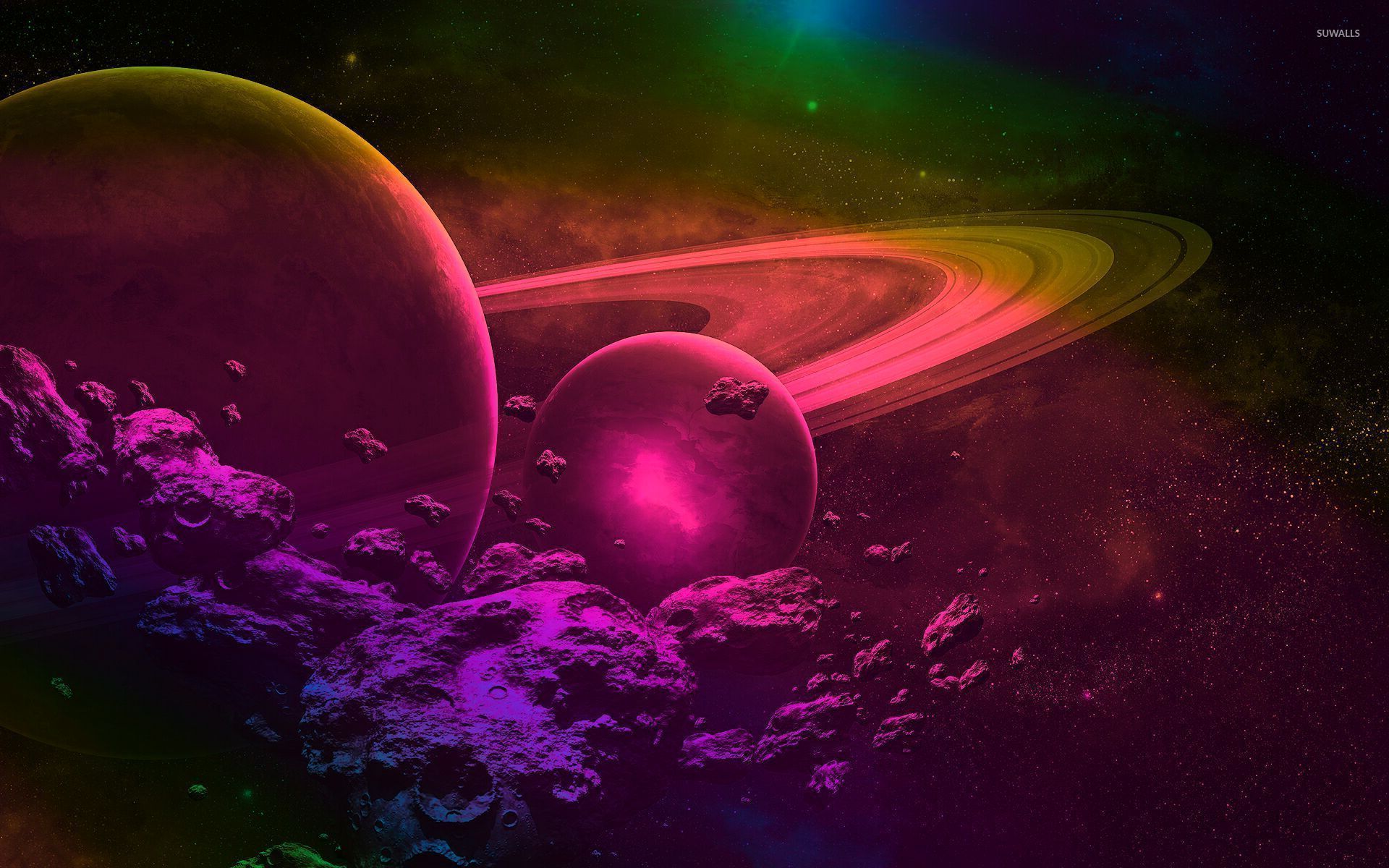 Pink And Purple Galaxy Wallpapers