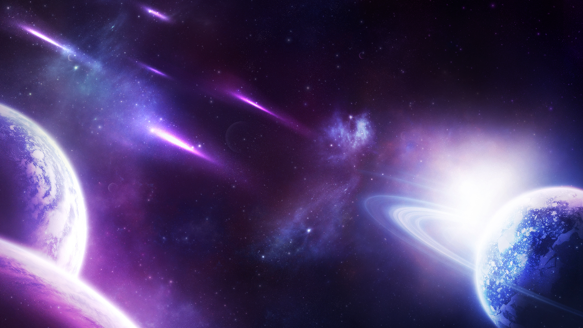 Pink And Purple Galaxy Wallpapers